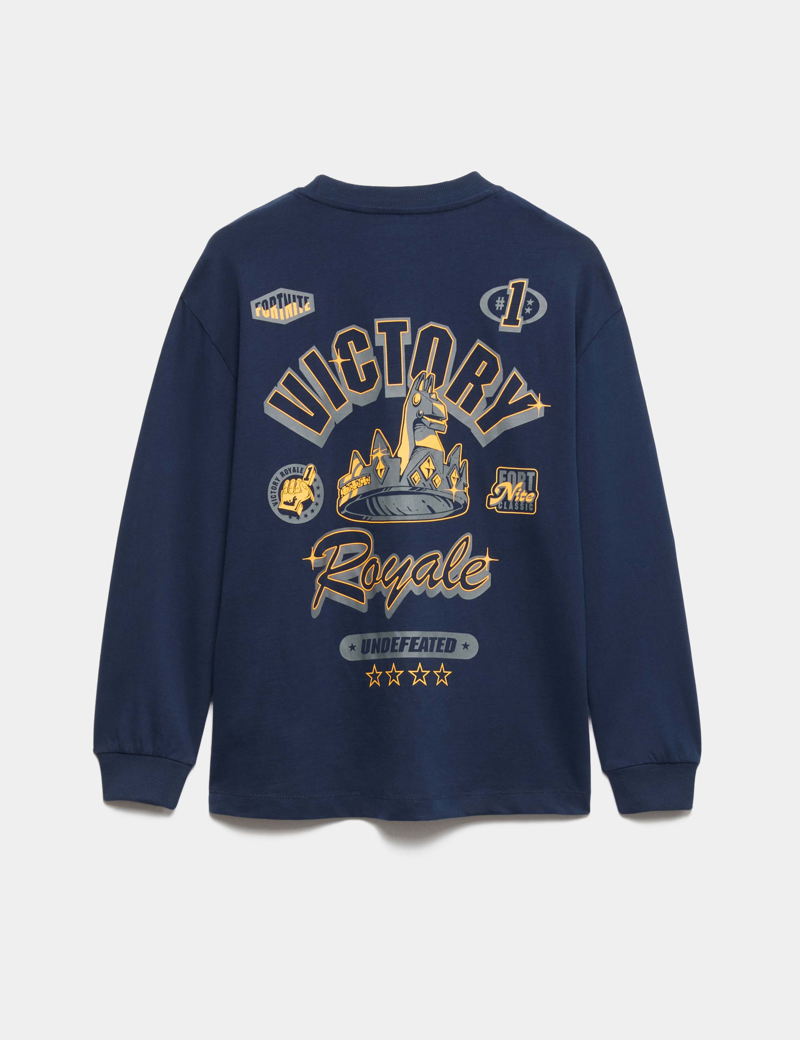 Pure Cotton Fortnite™ Graphic Top (6-16 Yrs) 2 of 2