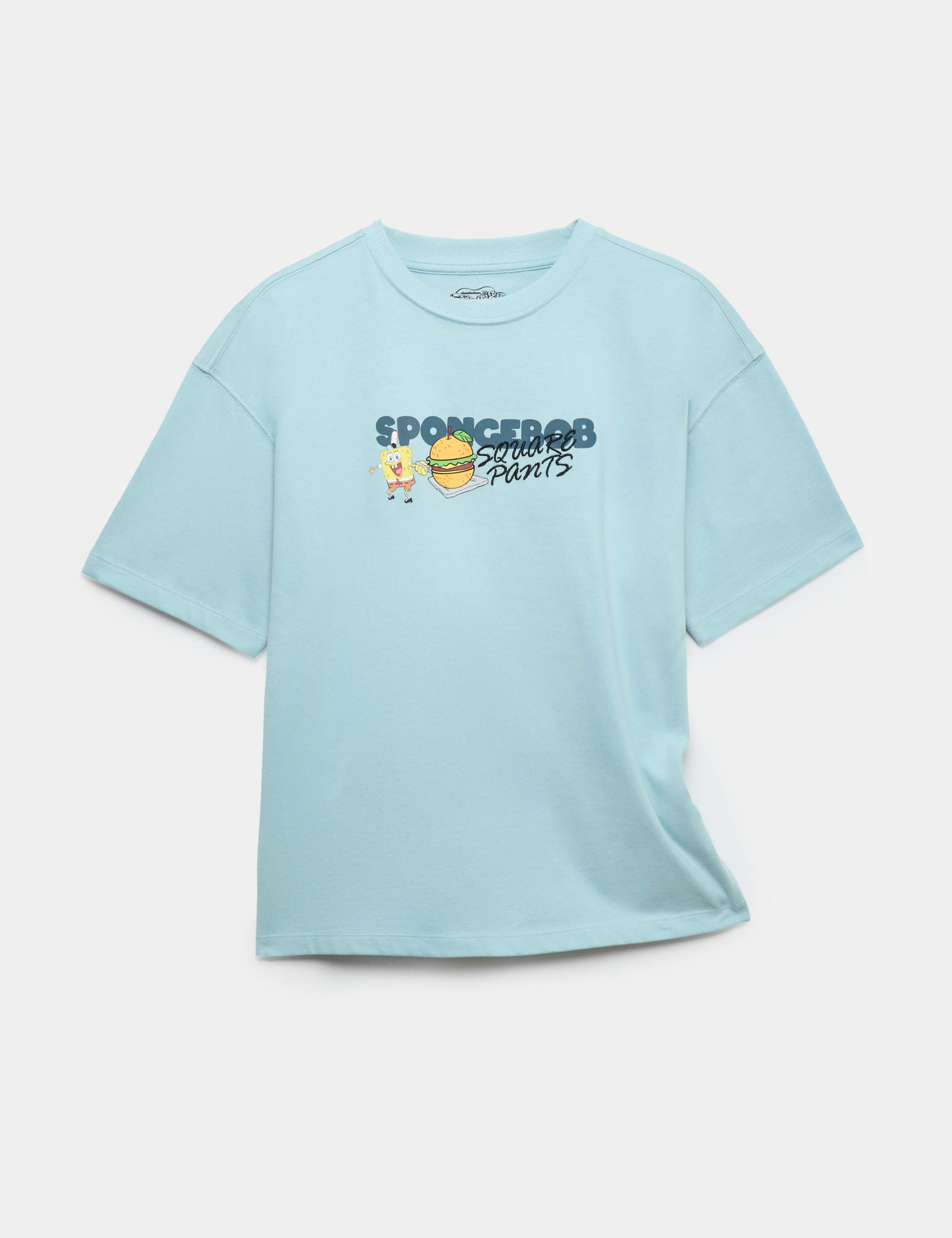 Pure Cotton Spongebob Squarepants™ T-Shirt (6-16 Yrs) 1 of 2