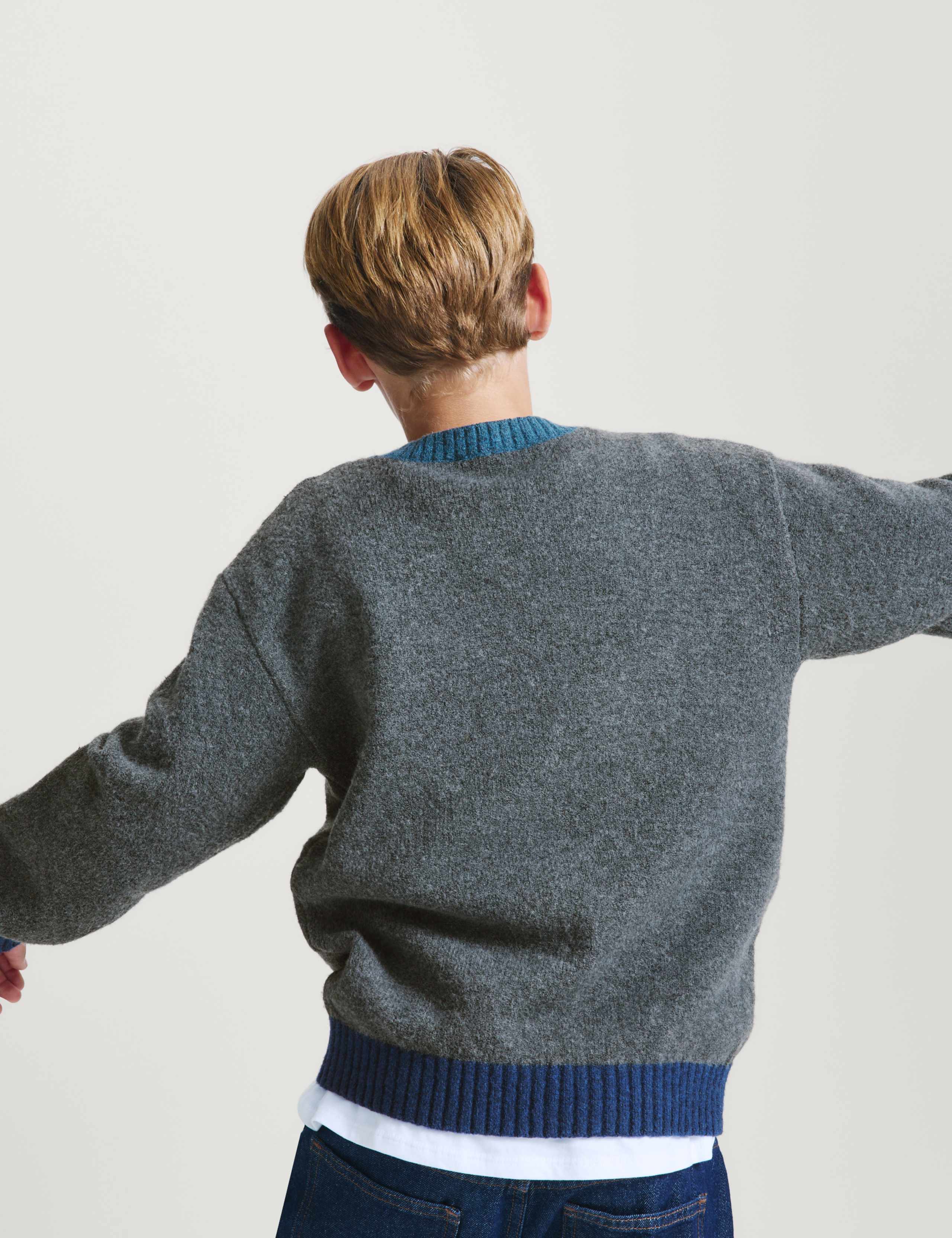 Plain Knitted Jumper 4 of 6
