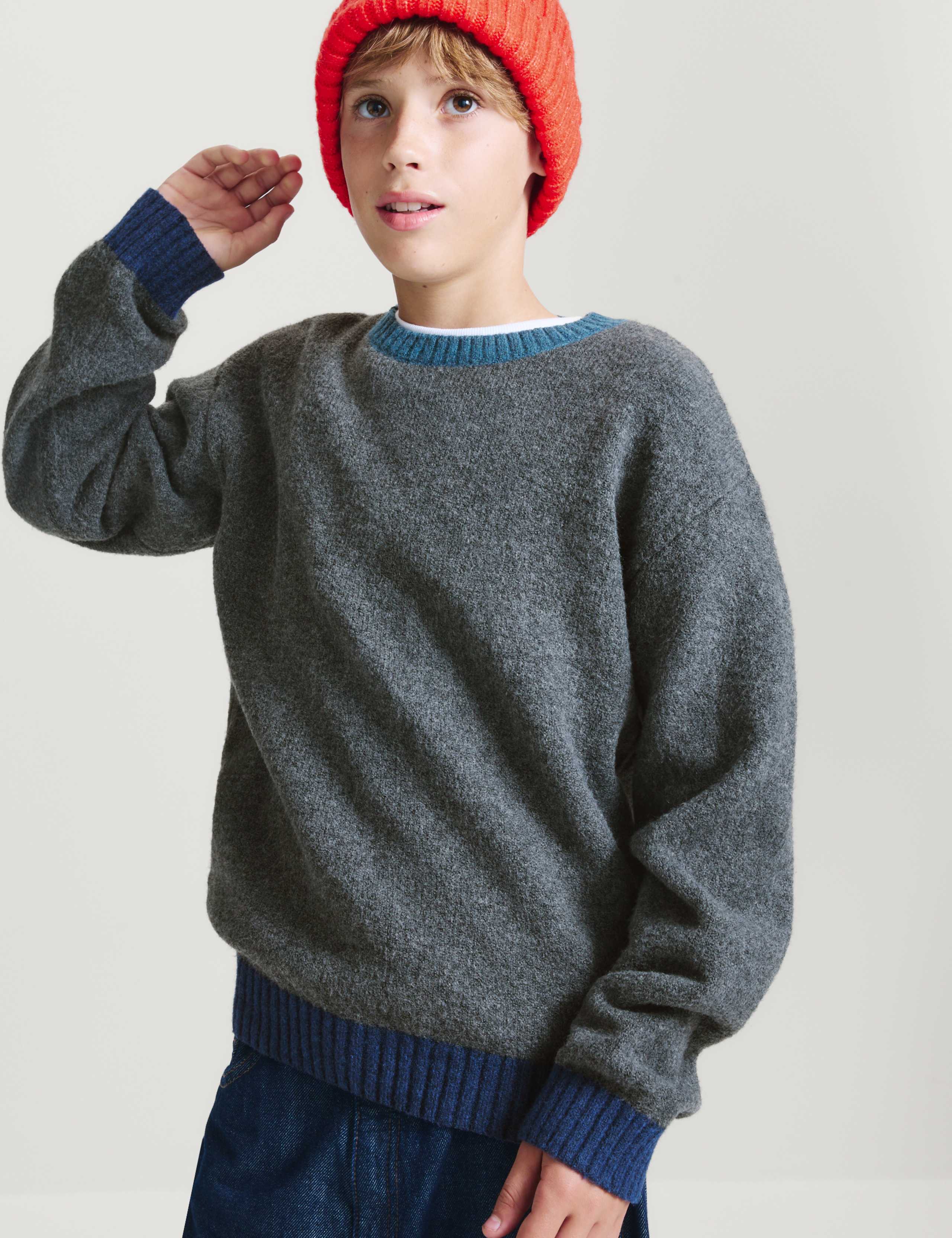 Plain Knitted Jumper 5 of 6