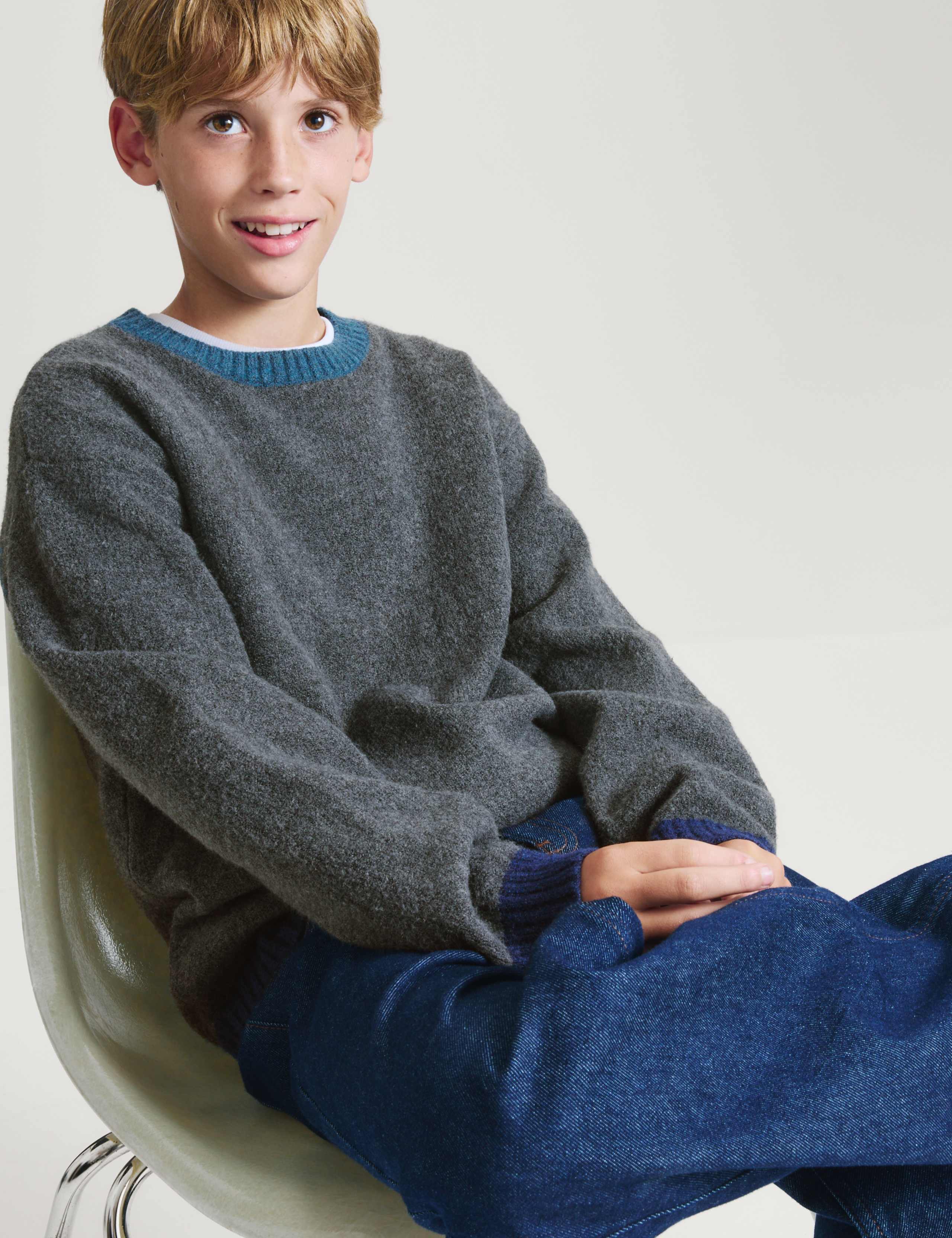 Plain Knitted Jumper 6 of 6