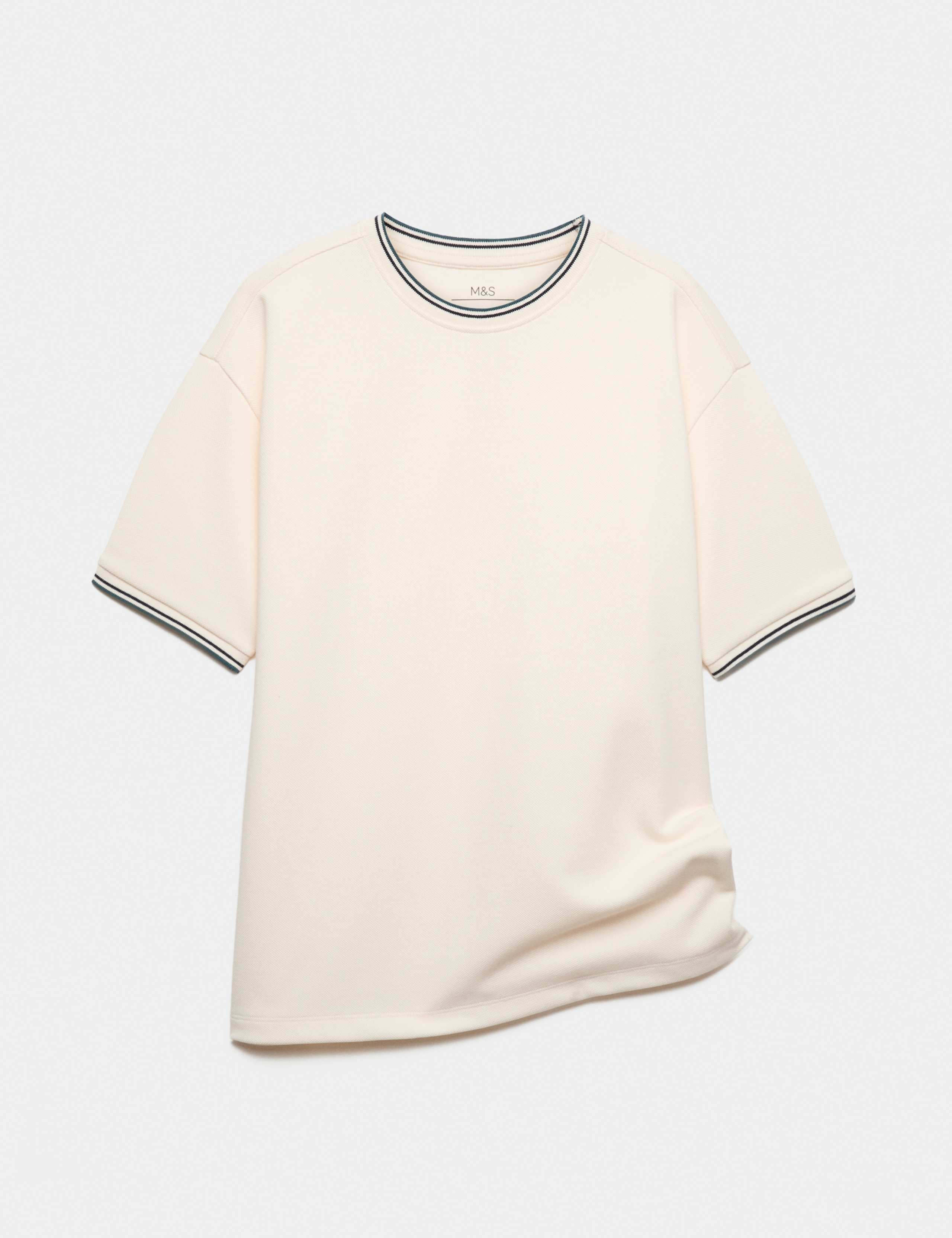 Cotton Blend Pique T-Shirt (6-16 Yrs) 1 of 1