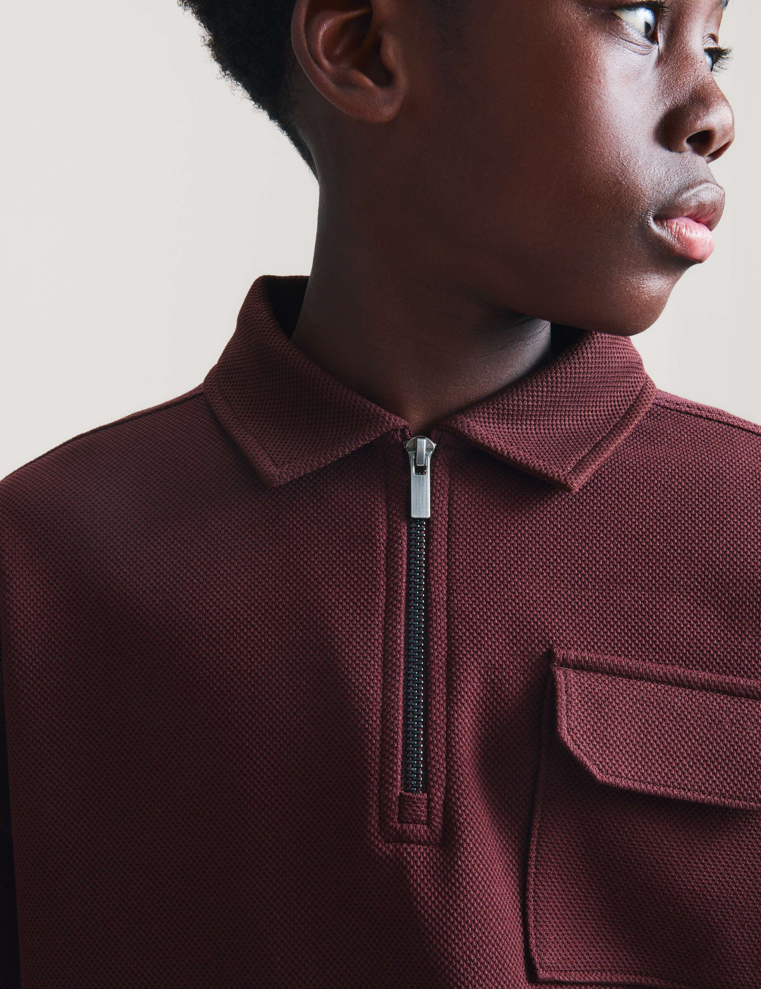 Cotton Blend Pique Polo Shirt (6-16 Yrs) 3 of 6