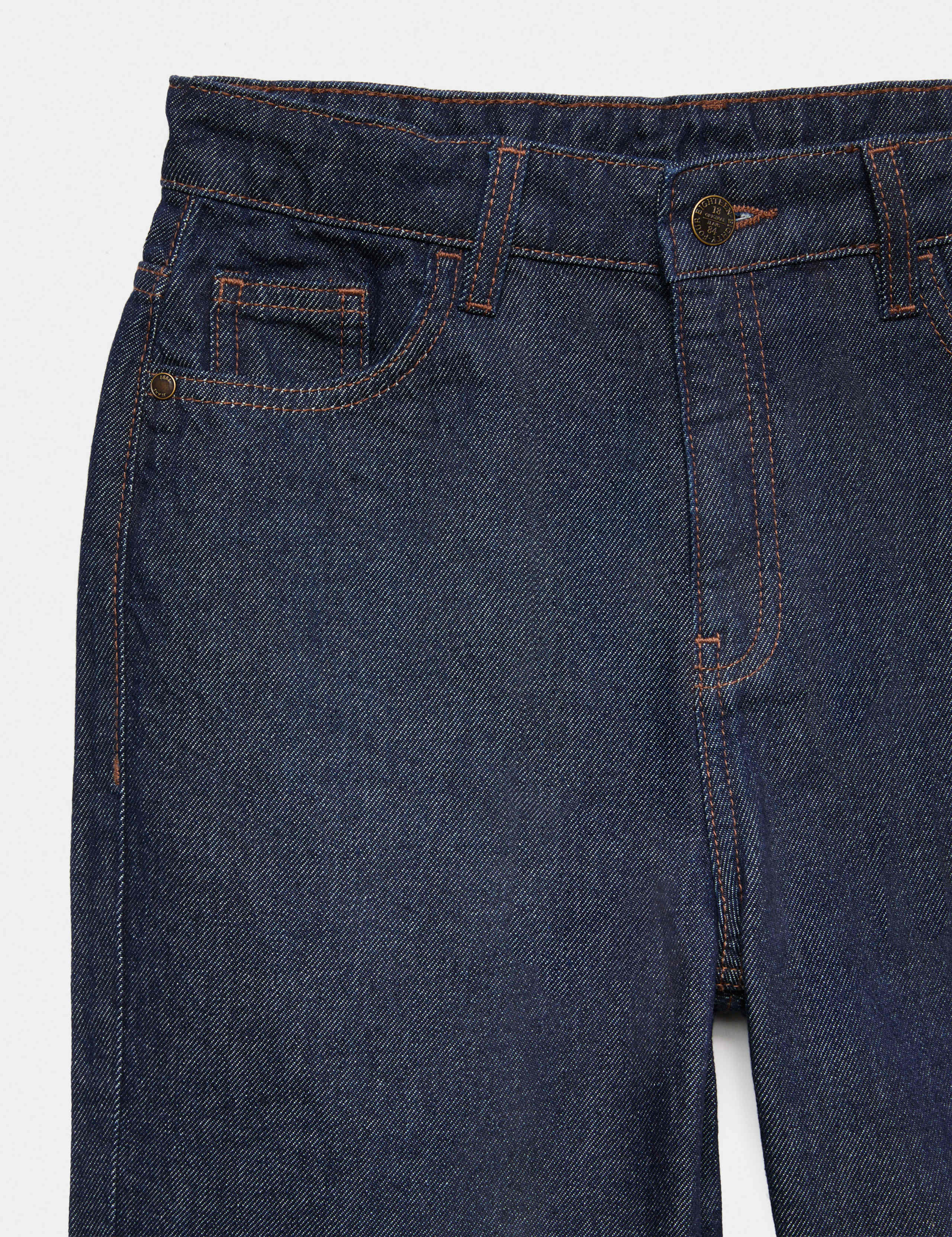 Pure Cotton Barrel Leg Jeans (6-16 Yrs) 8 of 8