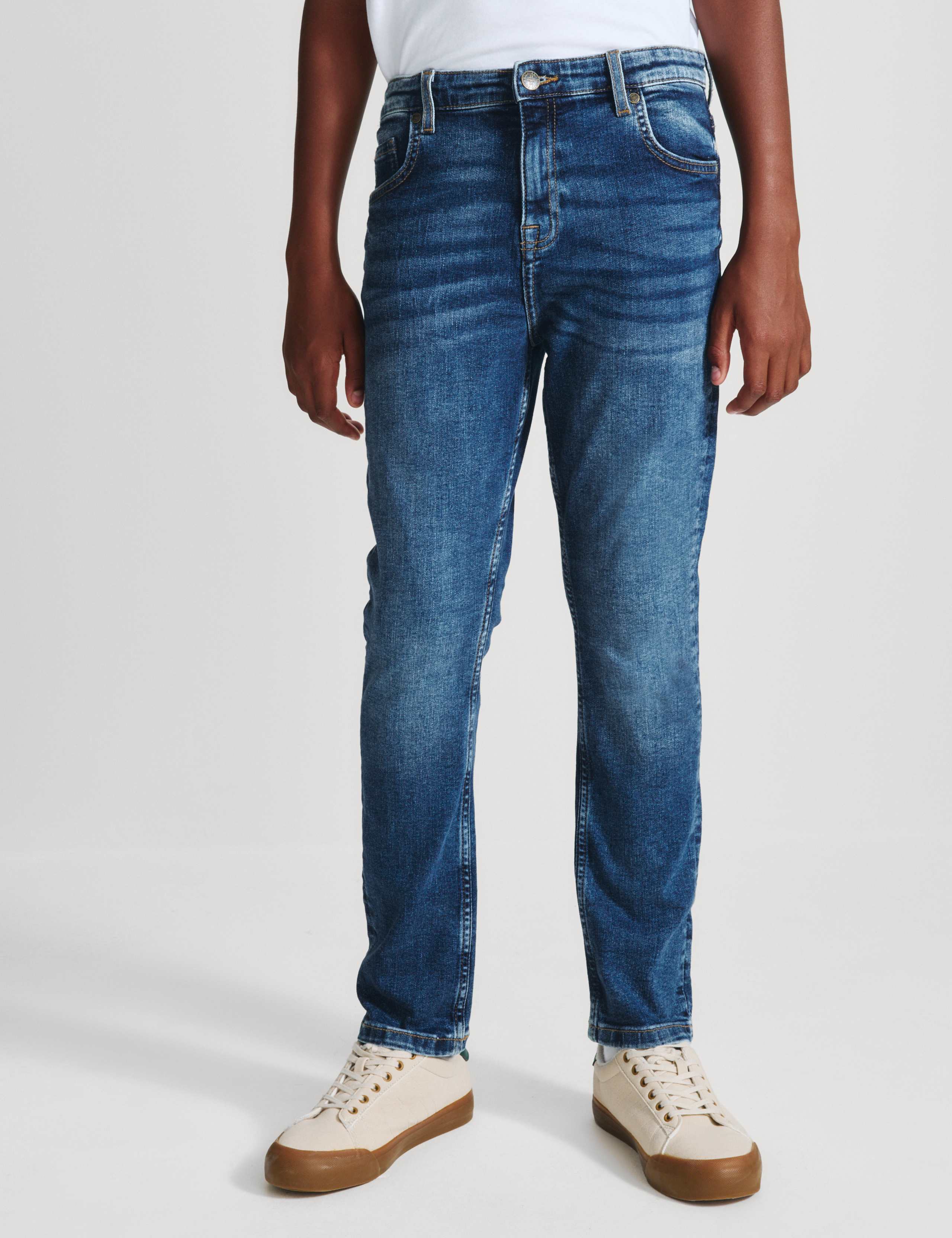 Cotton Rich Slim Jeans (6-16 Yrs) 5 of 6