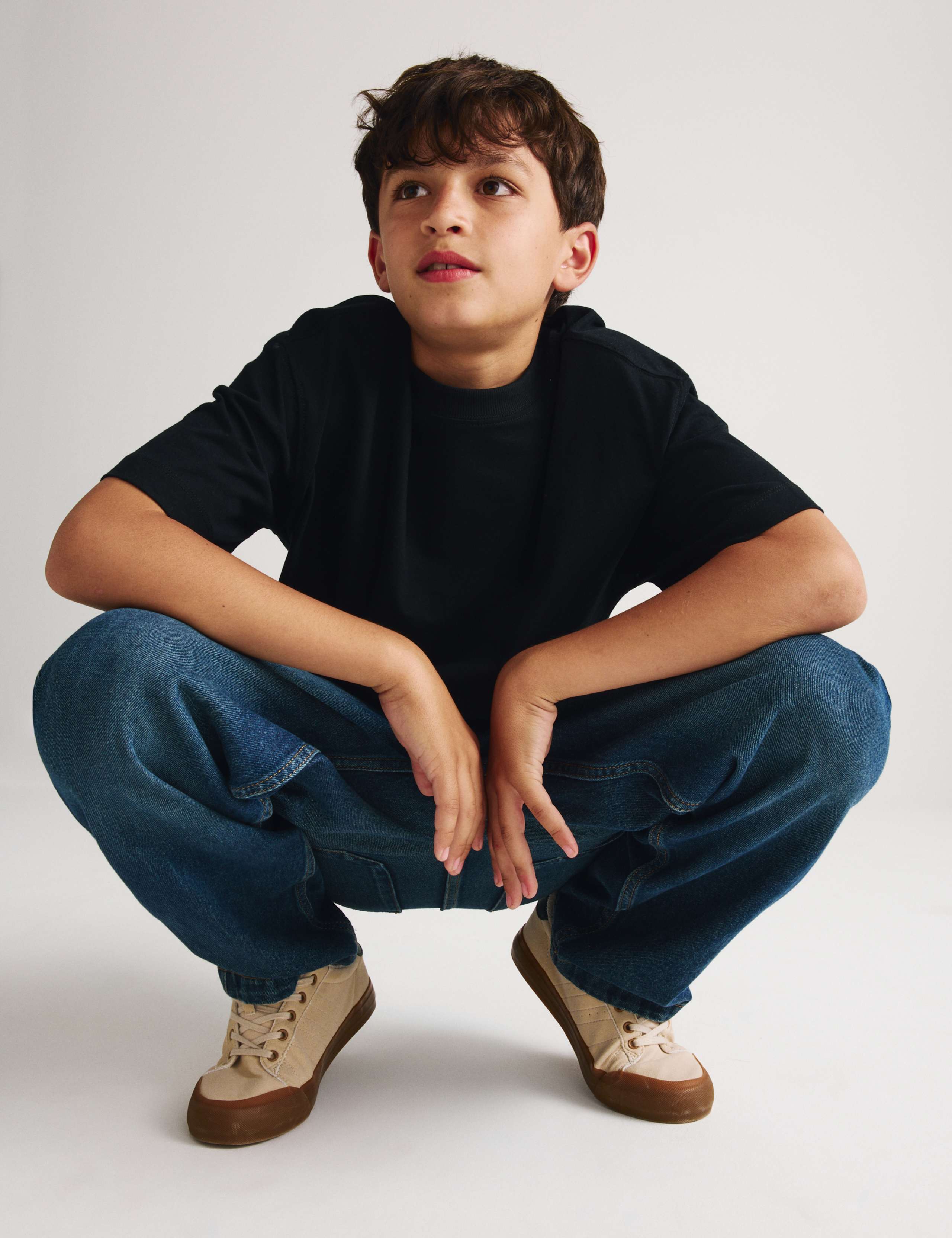 Pure Cotton Baggy Carpenter Jeans (6-16 Yrs) 3 of 8