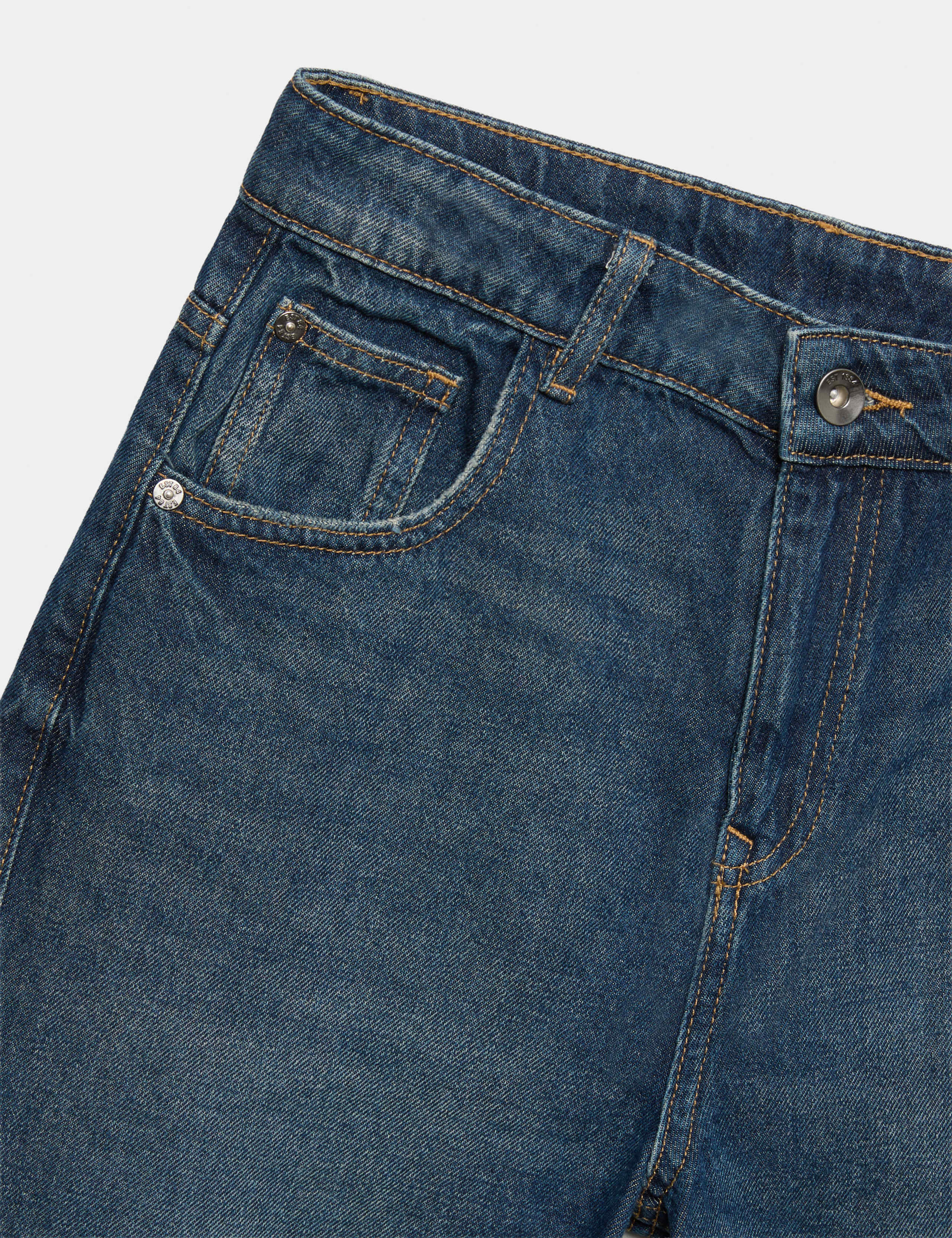 Pure Cotton Baggy Carpenter Jeans (6-16 Yrs) 8 of 8