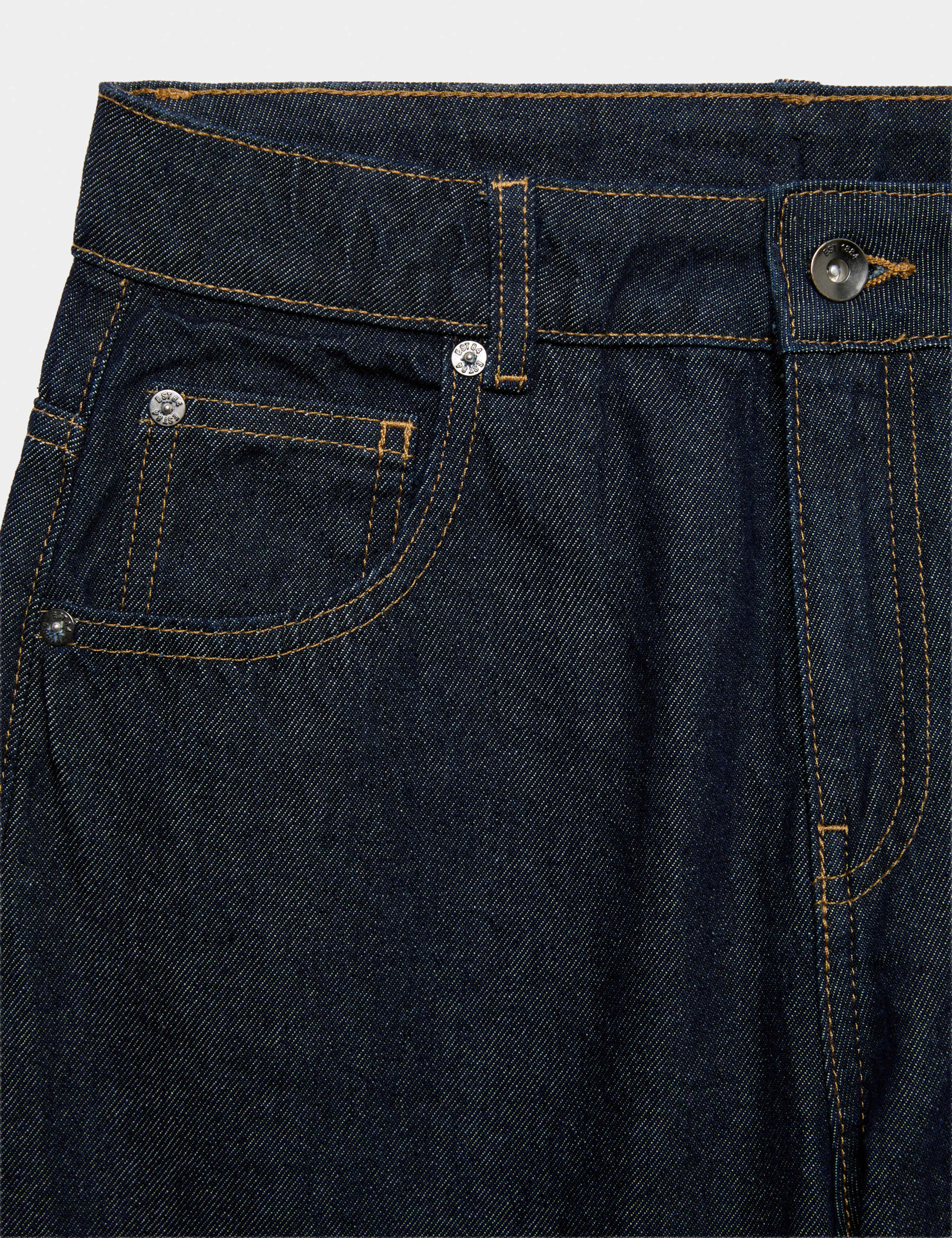 Relaxed Baggy Pure Cotton Jeans (6-16 Yrs) 8 of 8