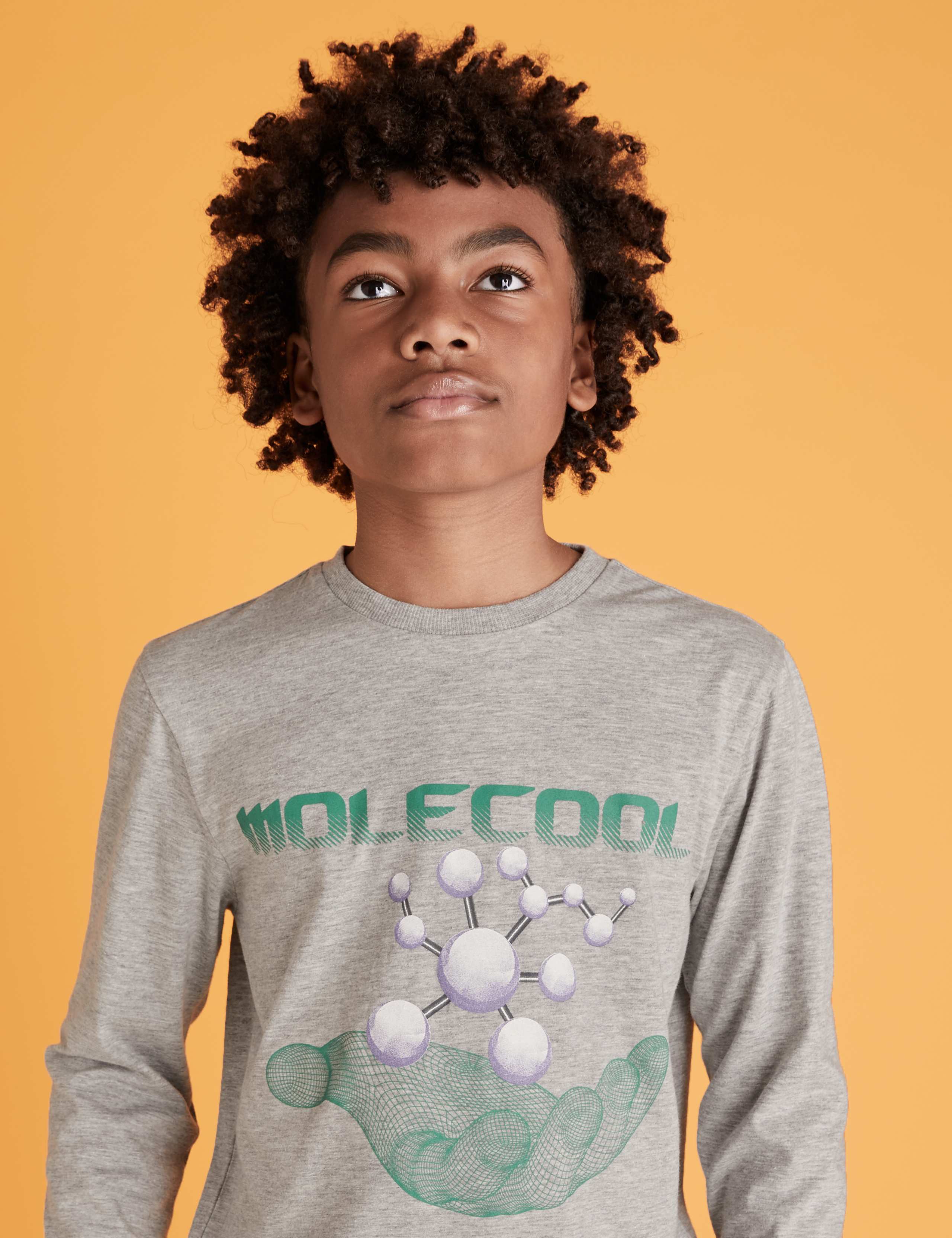 Cotton Science Print Top (6-14 Yrs) 1 of 4