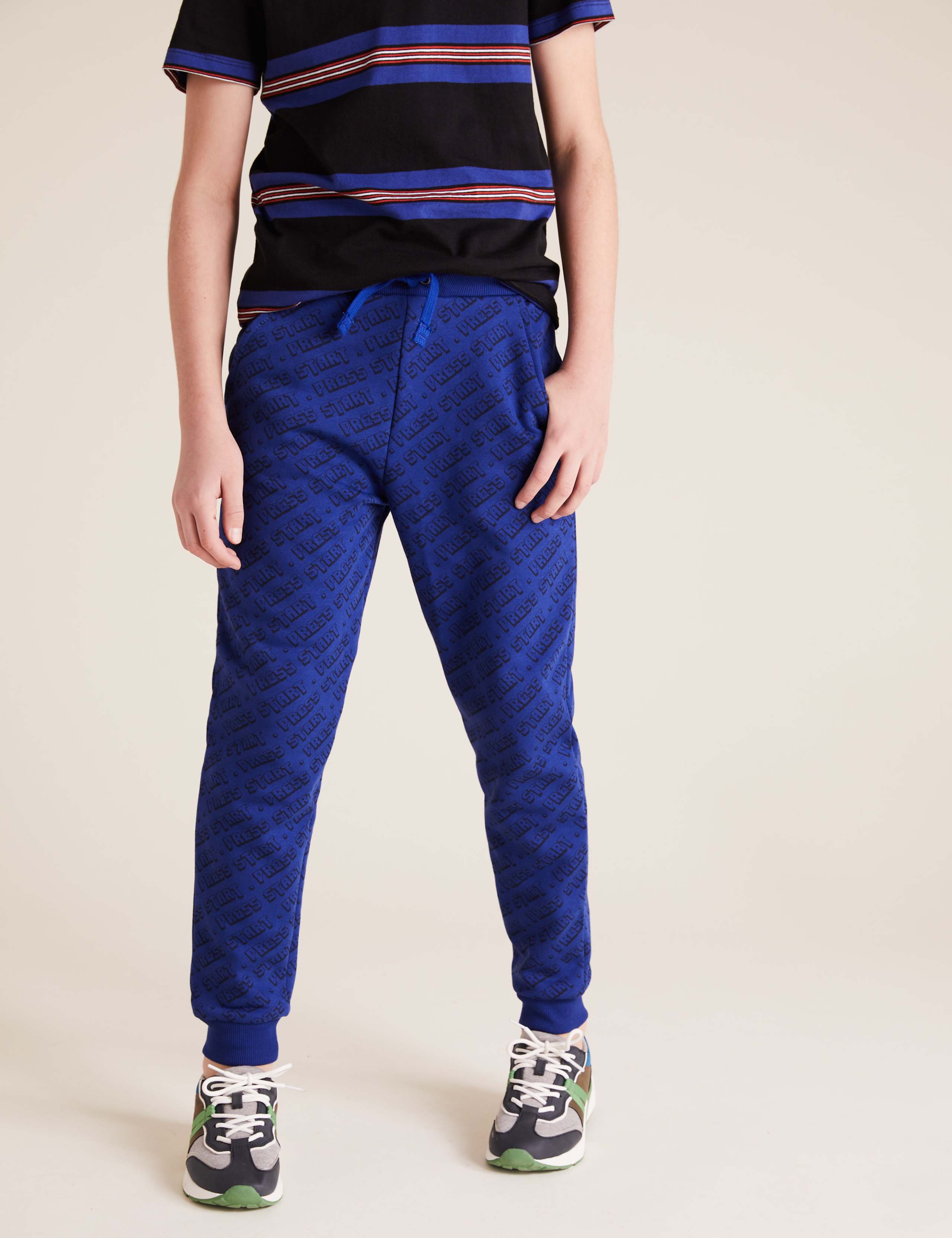 Organic Cotton Press Start Joggers (6-14 Yrs) 3 of 5
