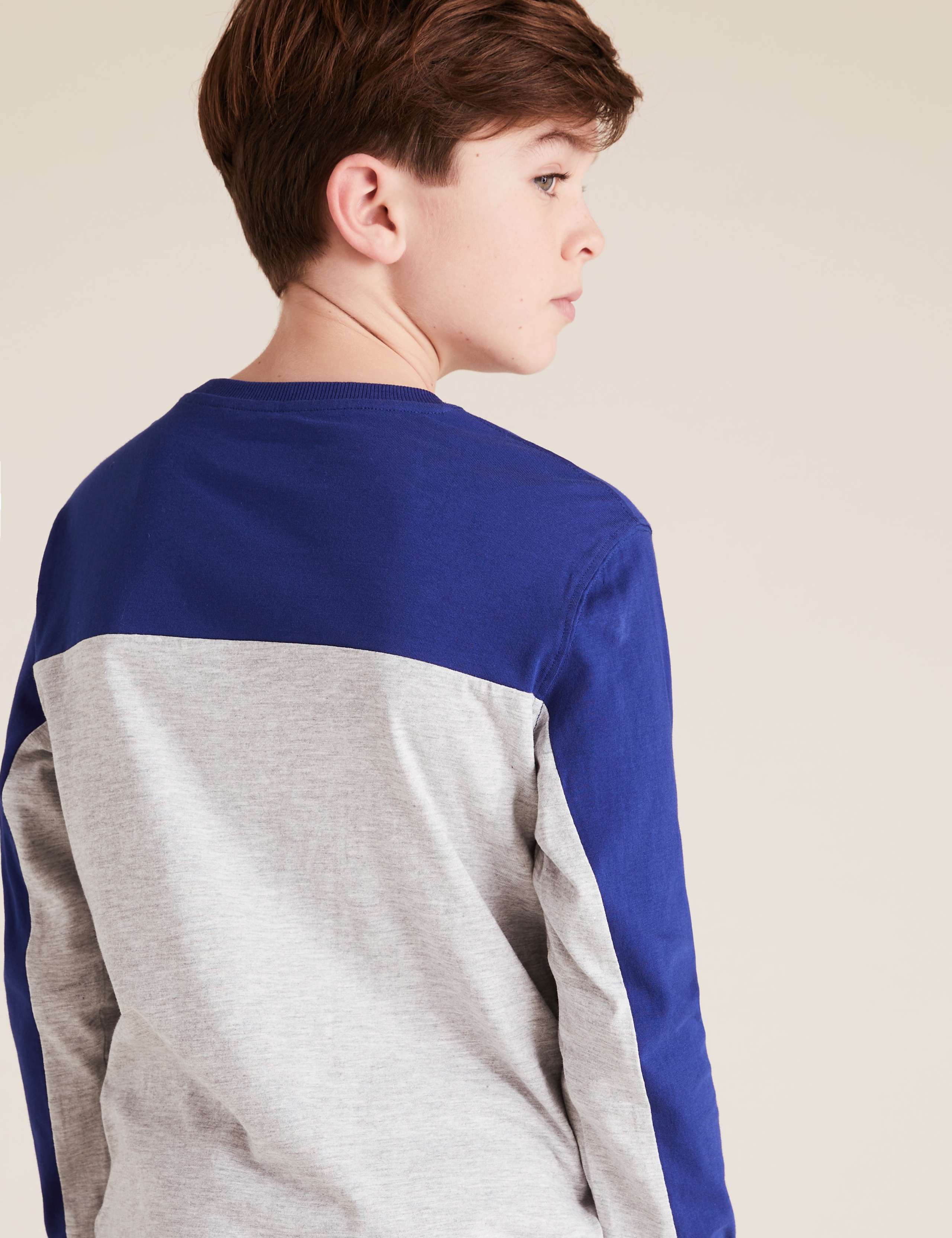 Organic Cotton Colour Block Top (6-14 Yrs) 4 of 4
