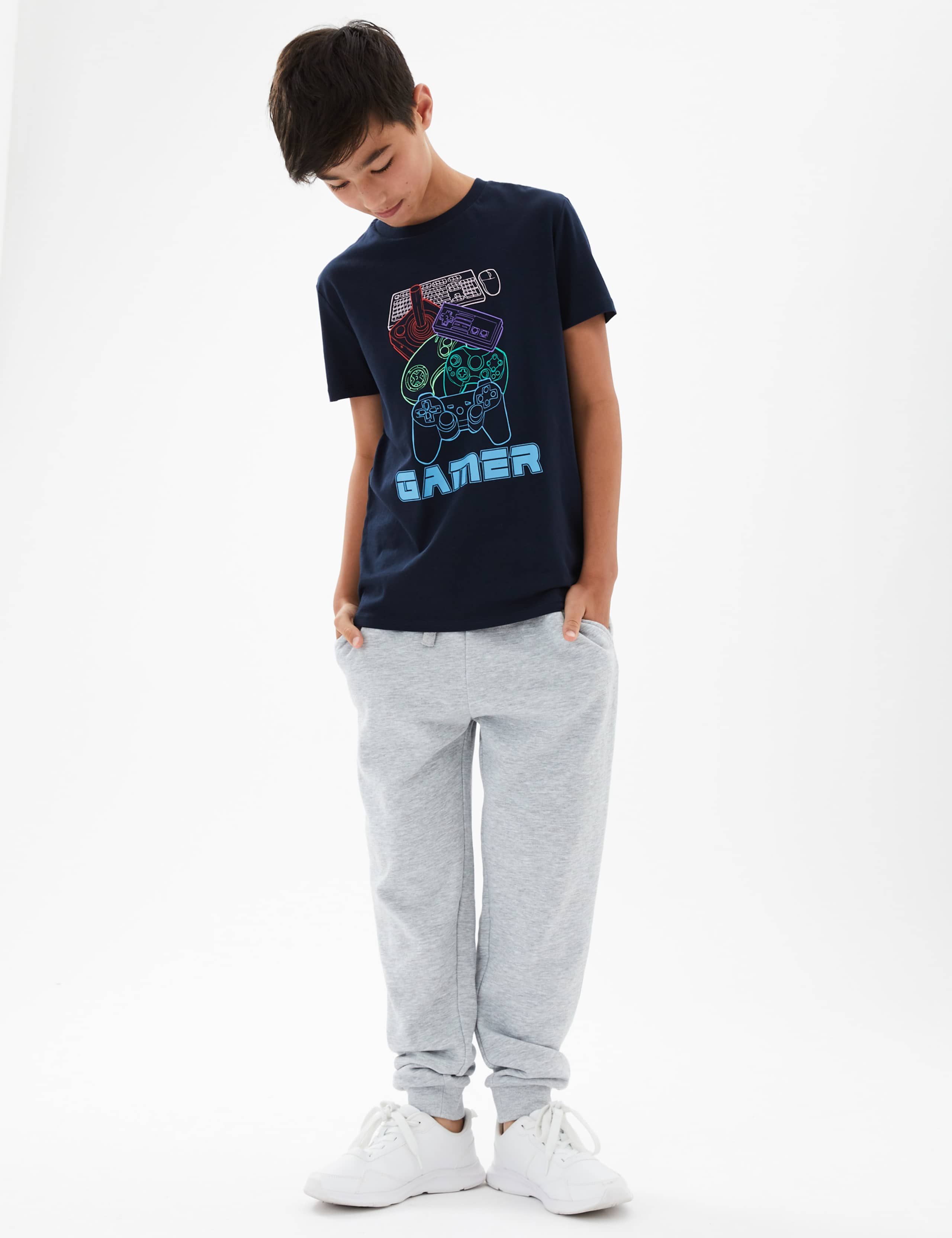 Pure Cotton Gamer Print T-Shirt (6-16 Yrs) 3 of 4