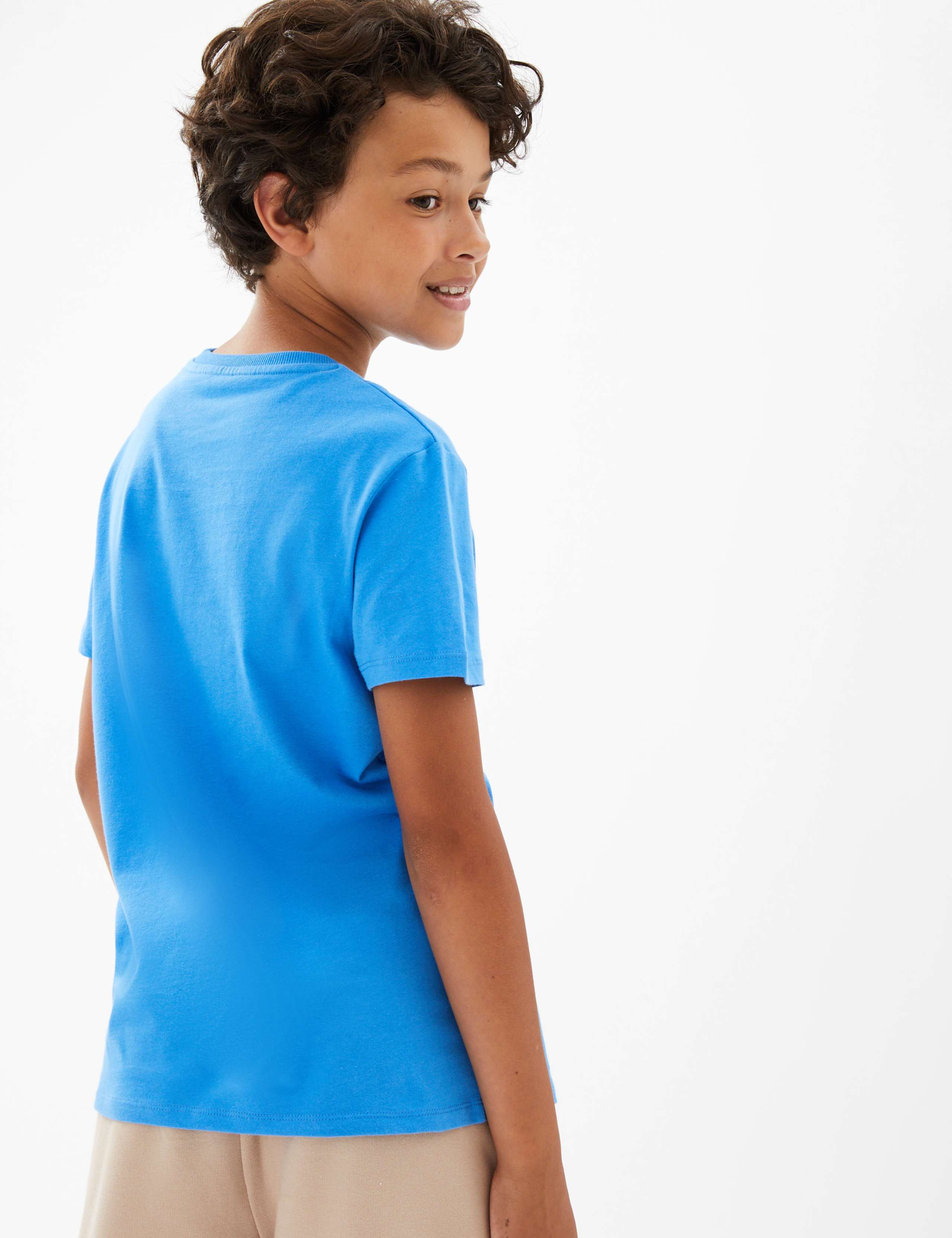 Pure Cotton Trainer Print T-Shirt (6-16 Yrs) 4 of 4