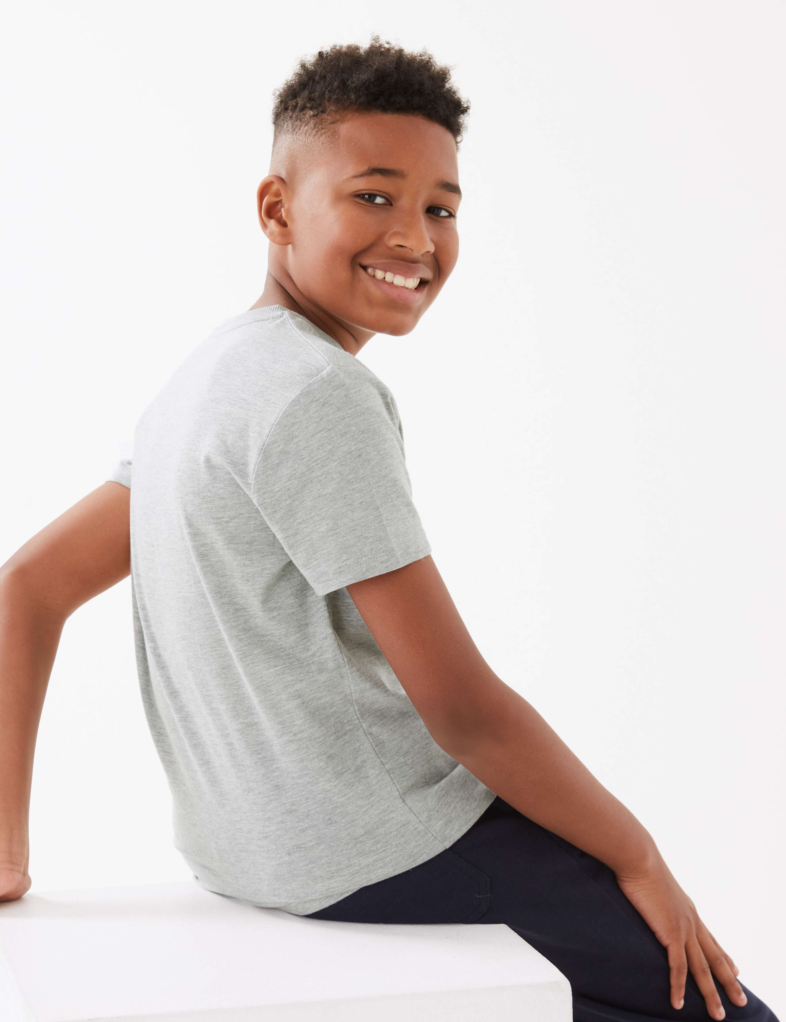 Cotton Rich Football T-Shirt (6-16 Yrs) 4 of 4