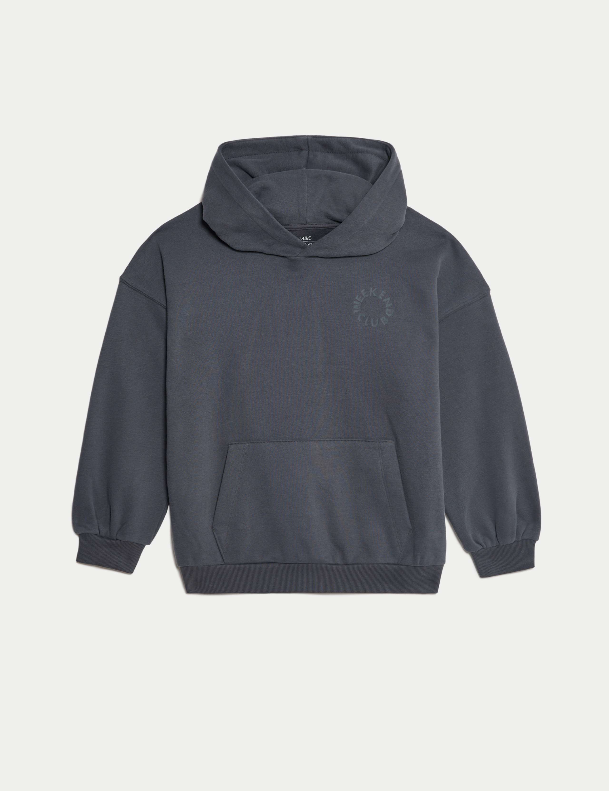 Cotton Rich Hoodie (6-16 Yrs) 2 of 8