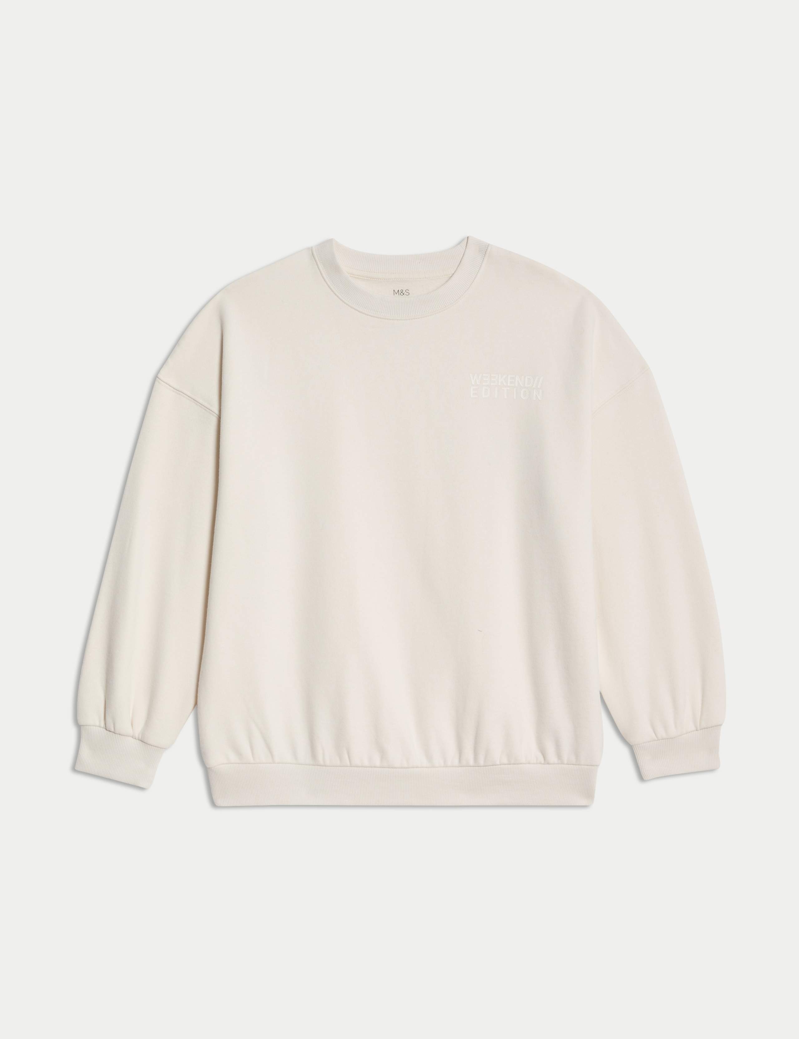 Cotton Rich Slogan Sweatshirt (6-16 Yrs) 2 of 5