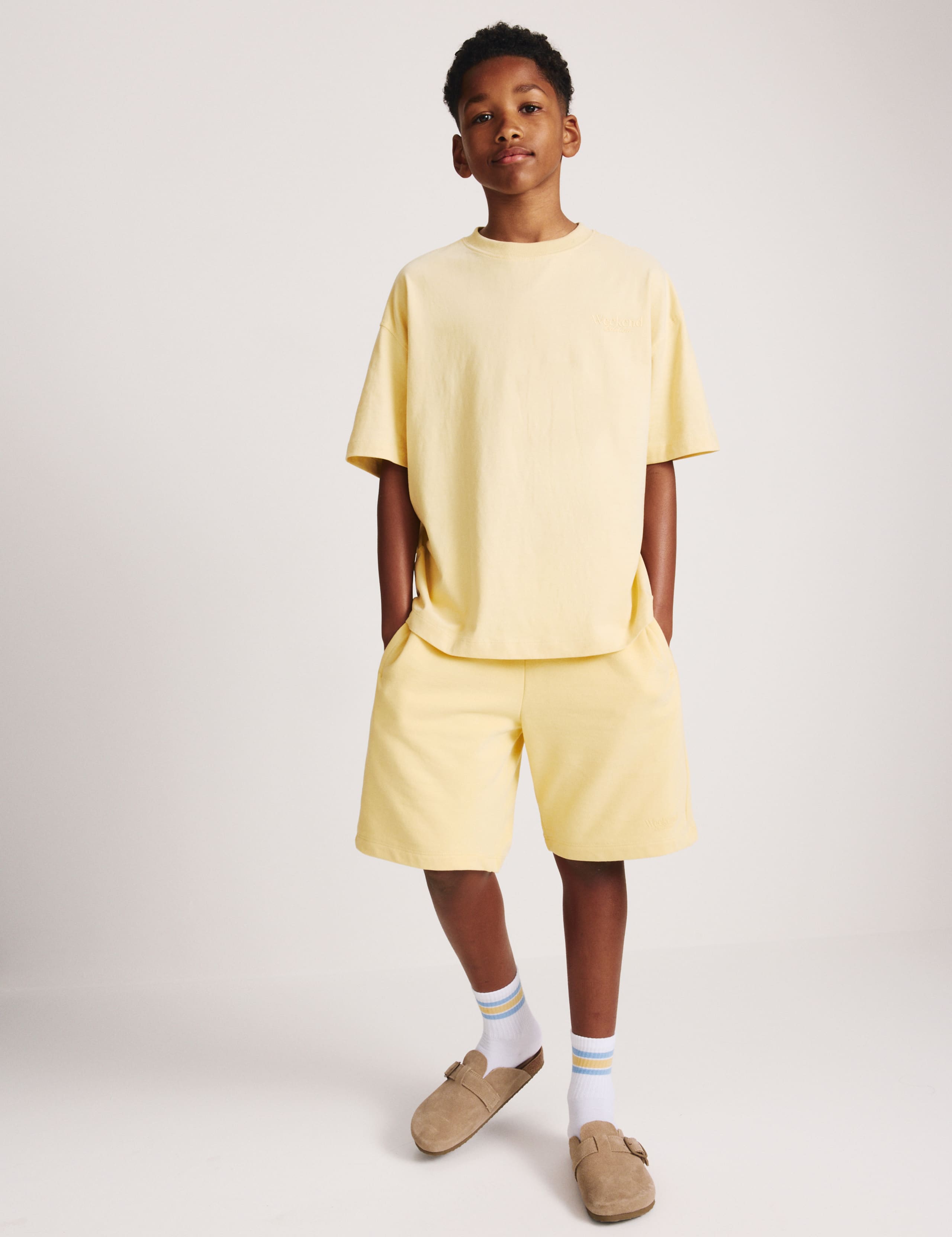 Pure Cotton Plain T-Shirt (6-16 Yrs) 3 of 7