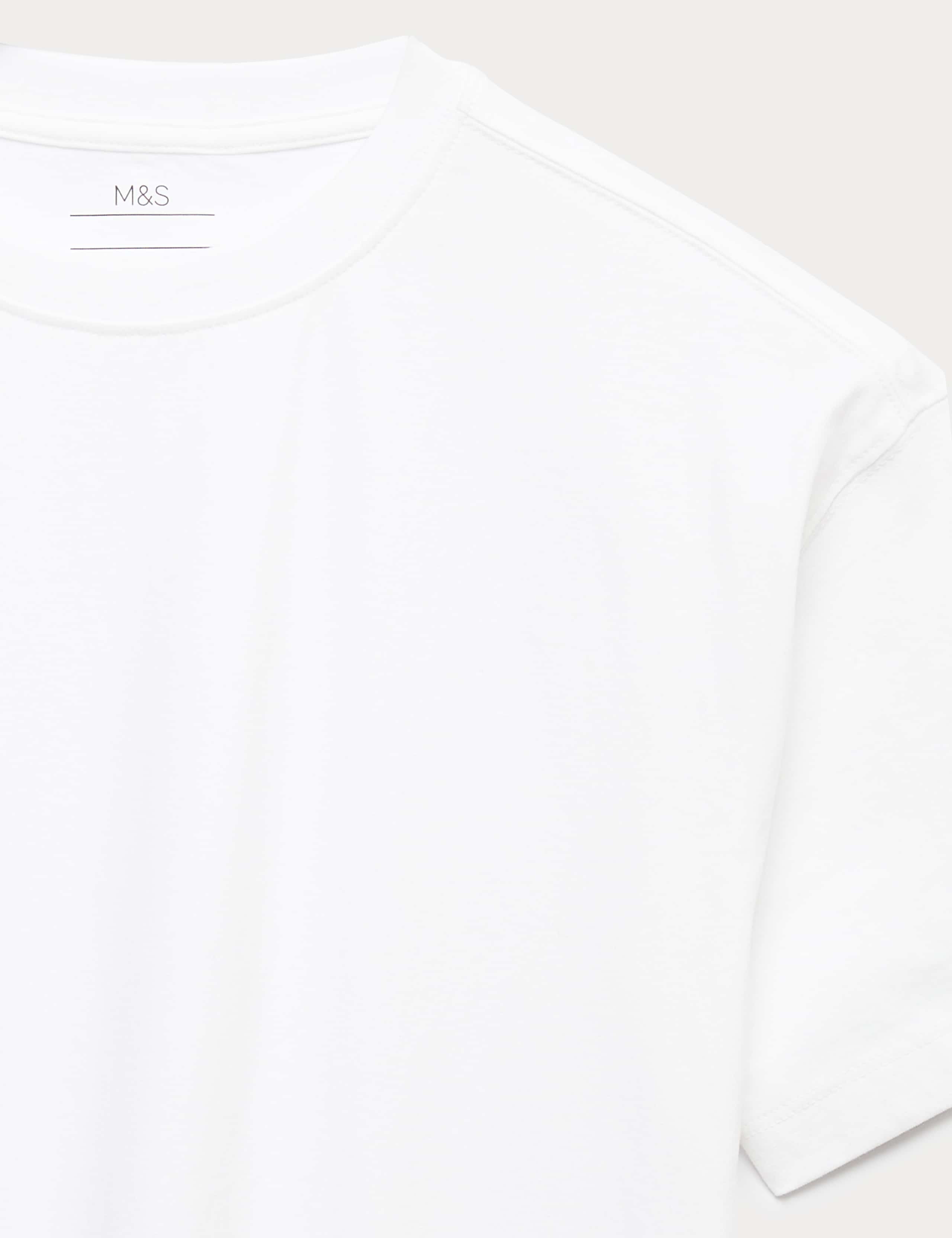 Pure Cotton Plain T-Shirt (6-16 Yrs) 6 of 7