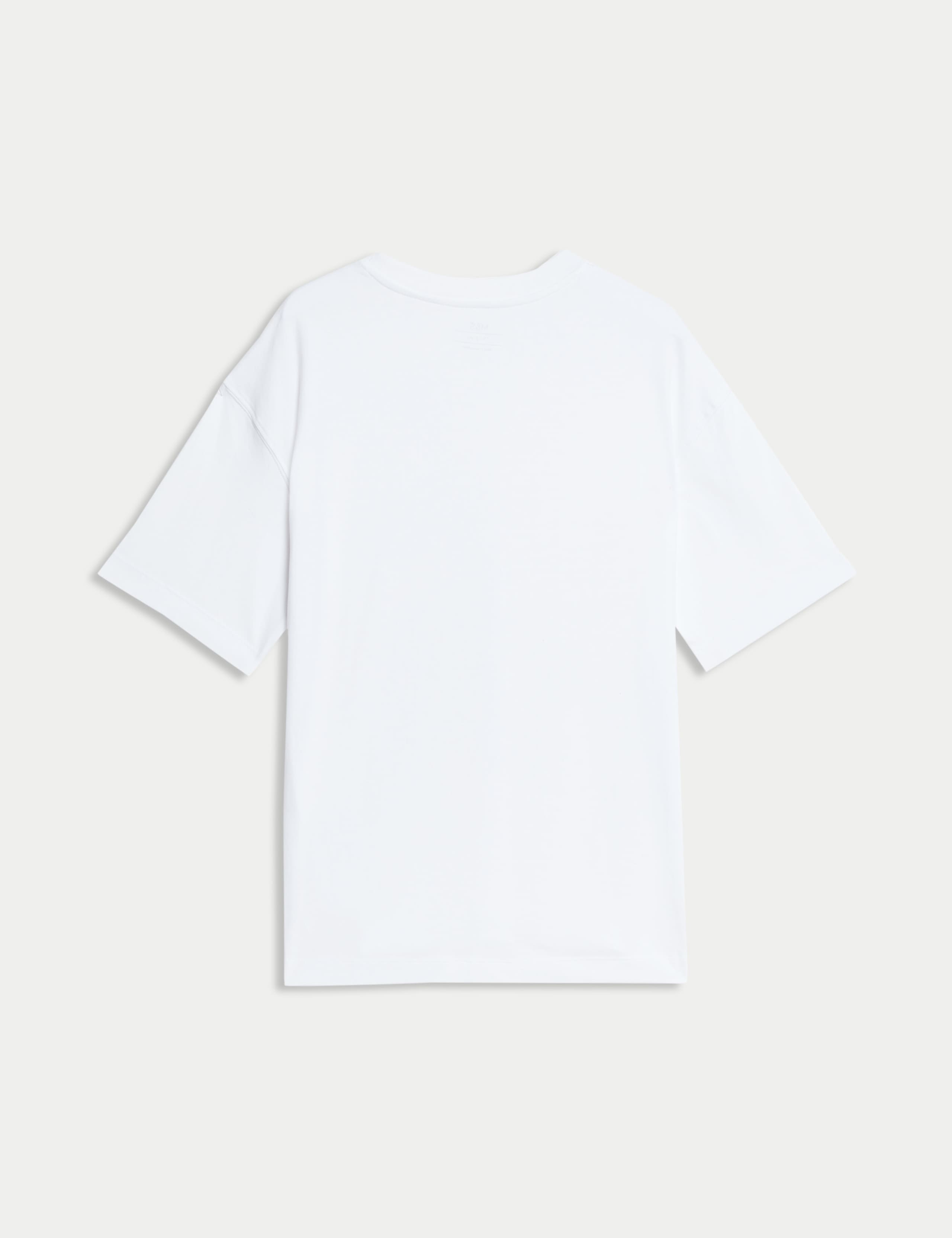 Pure Cotton Plain T-Shirt (6-16 Yrs) 7 of 7
