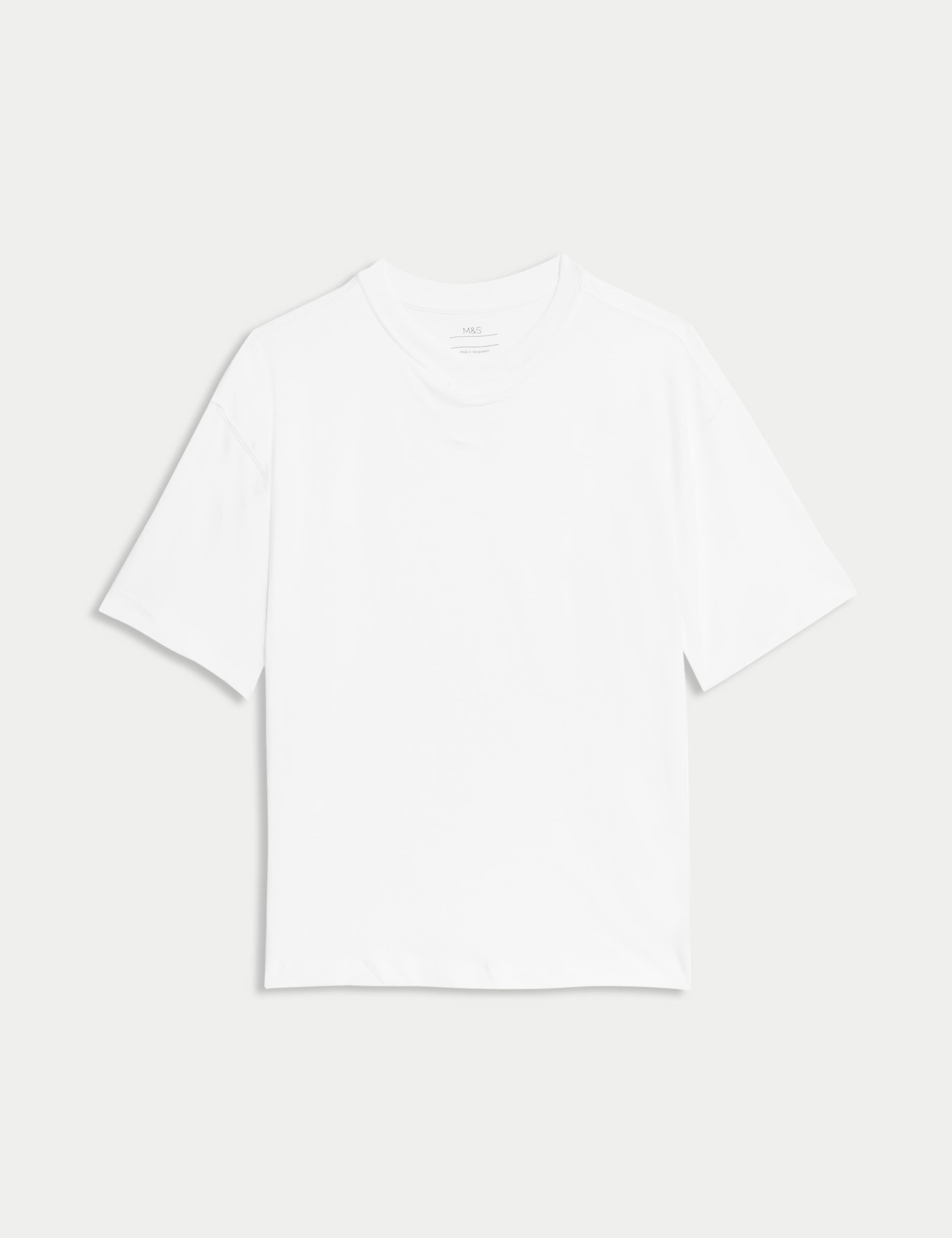 Pure Cotton Plain T-Shirt (2-16 Yrs) 2 of 6