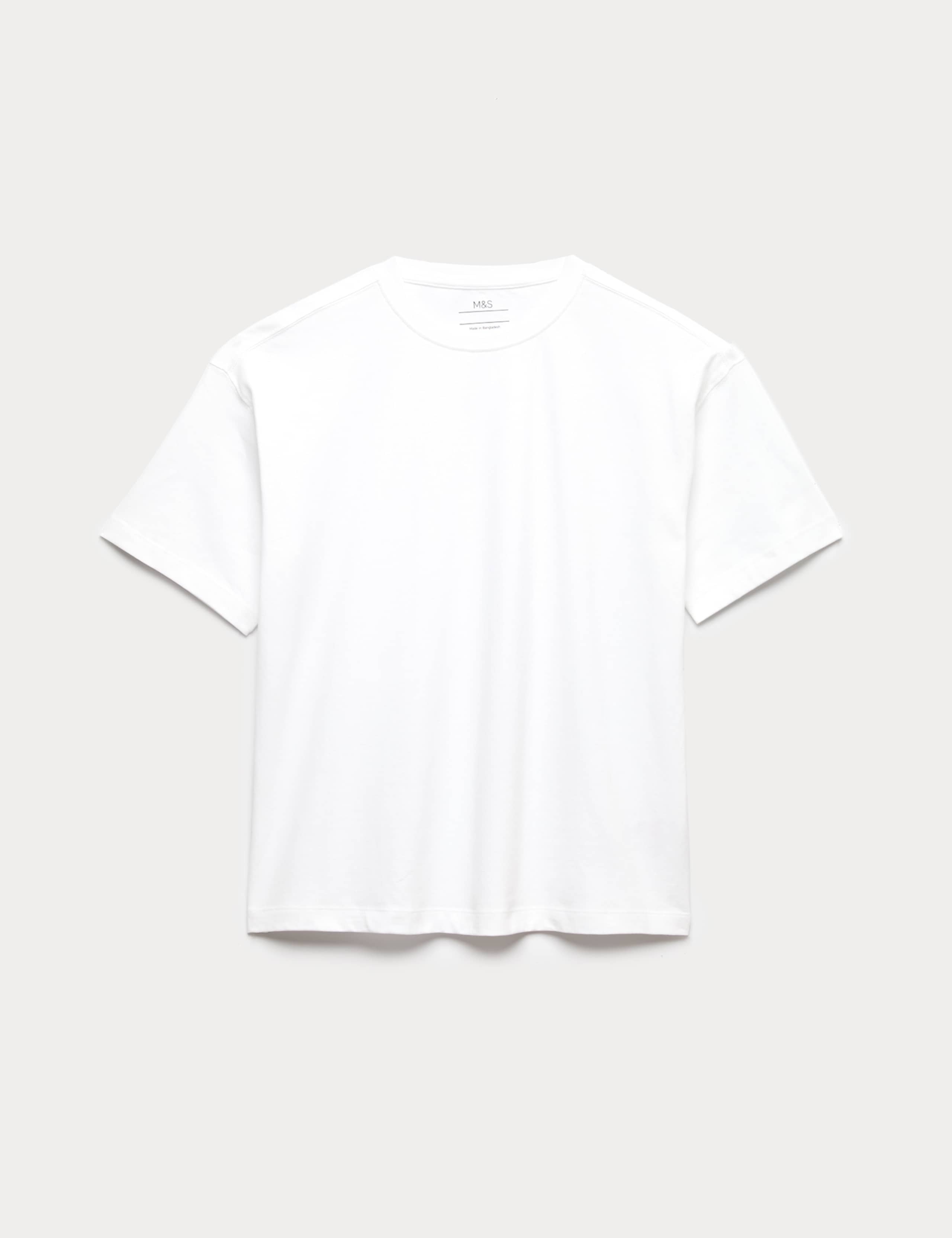 Pure Cotton Plain T-Shirt (6-16 Yrs) 2 of 7