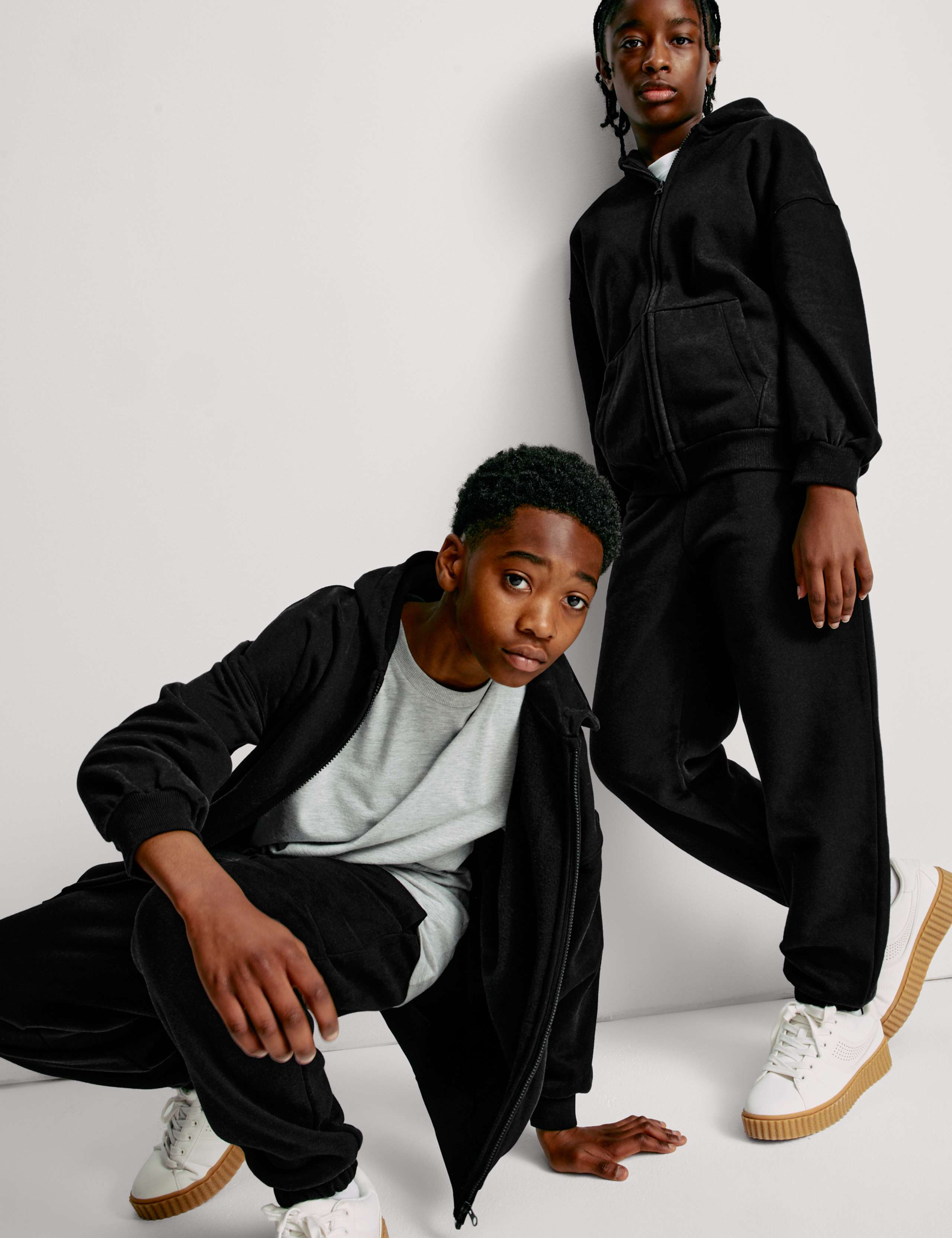 Cotton Rich Plain Hoodie (6-16 Yrs) 3 of 7