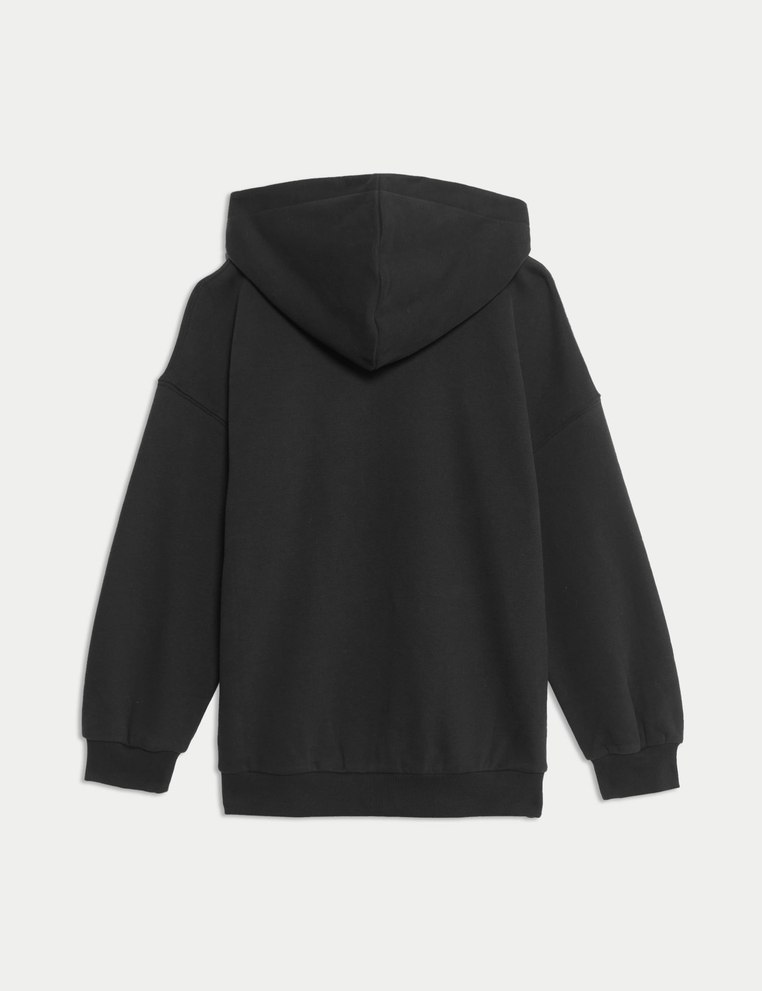 Cotton Rich Plain Hoodie (6-16 Yrs) 7 of 7