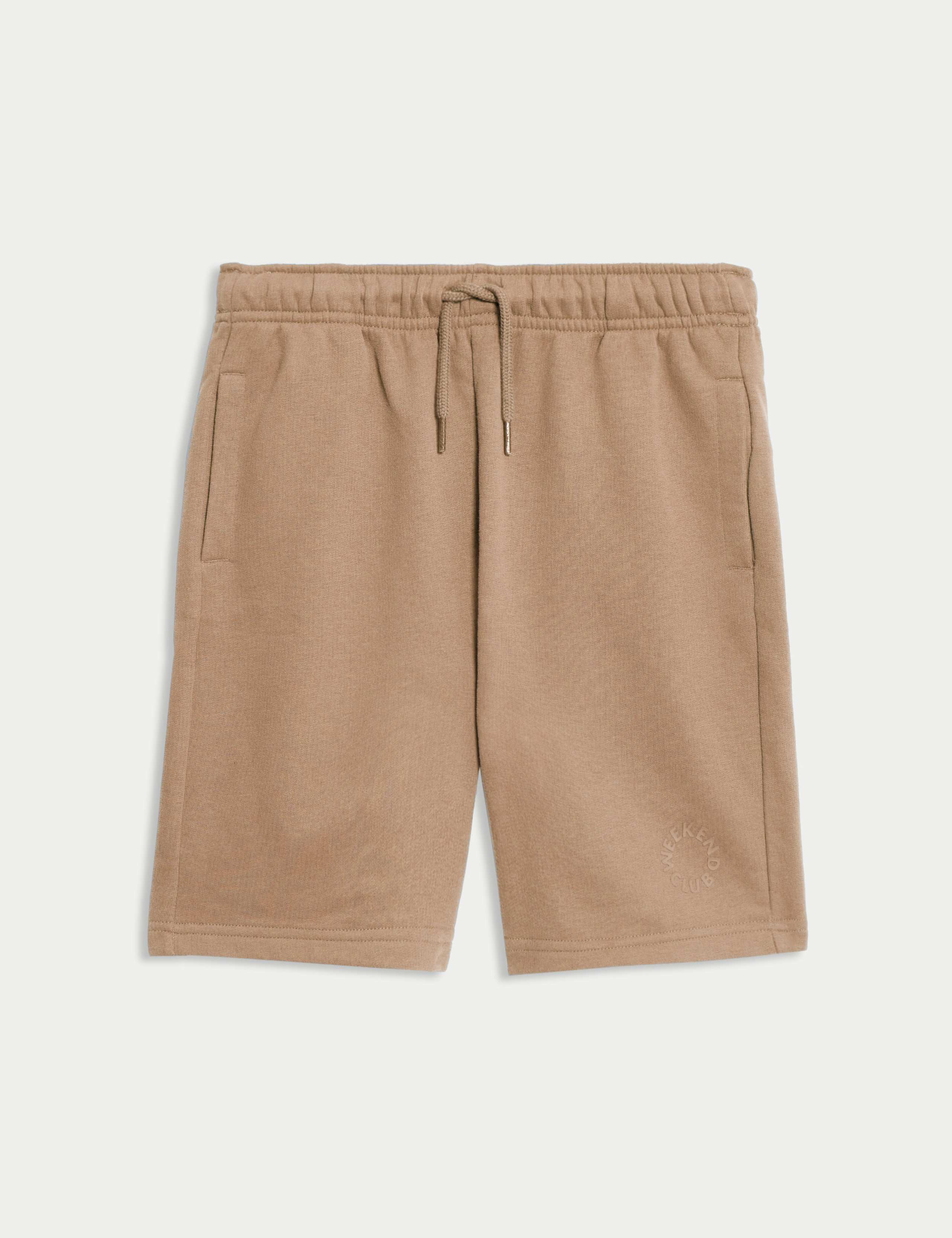 Cotton Rich Elasticated Waist Shorts (6-16 Yrs) 2 of 6