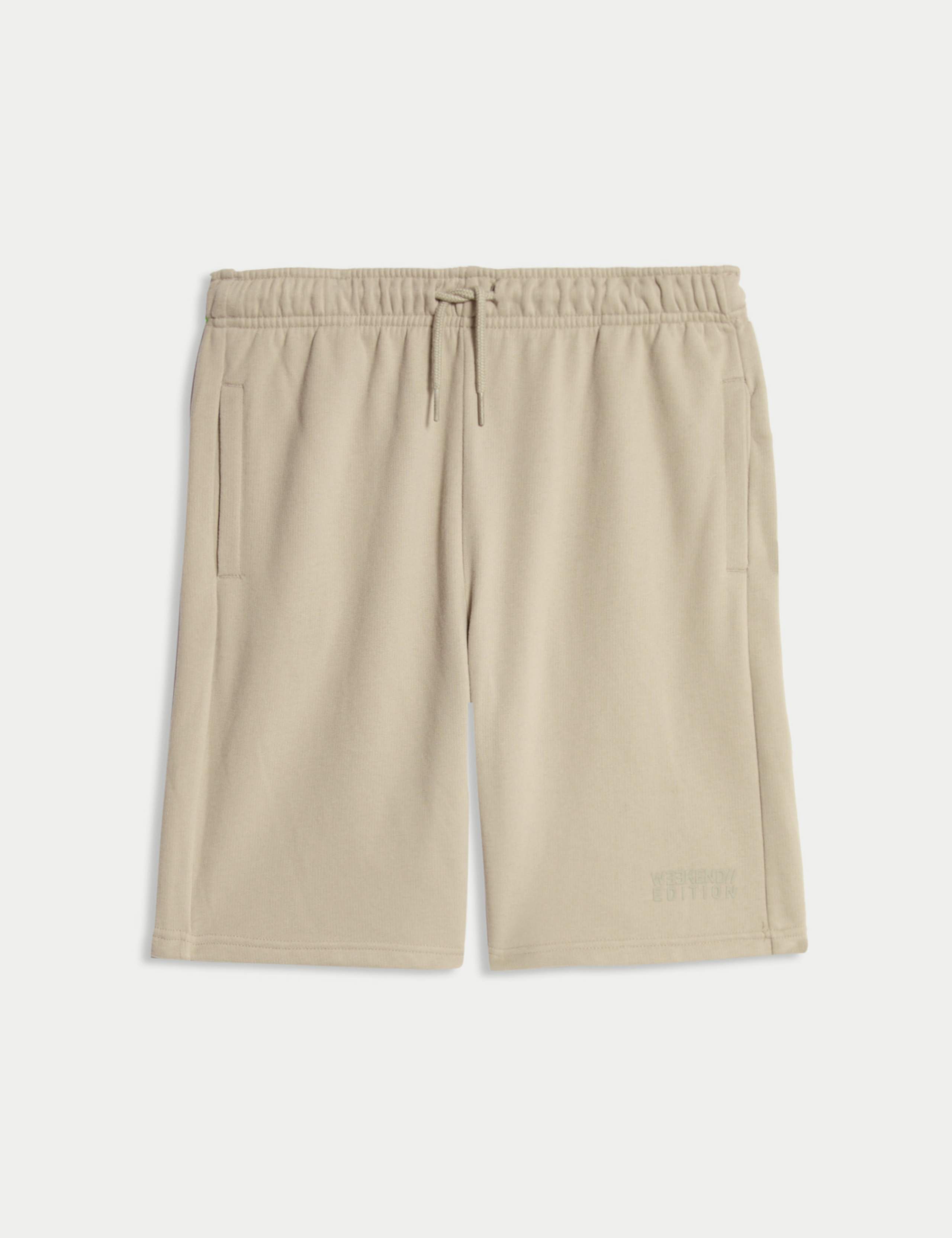Cotton Rich Elasticated Waist Shorts (6-16 Yrs) 2 of 4