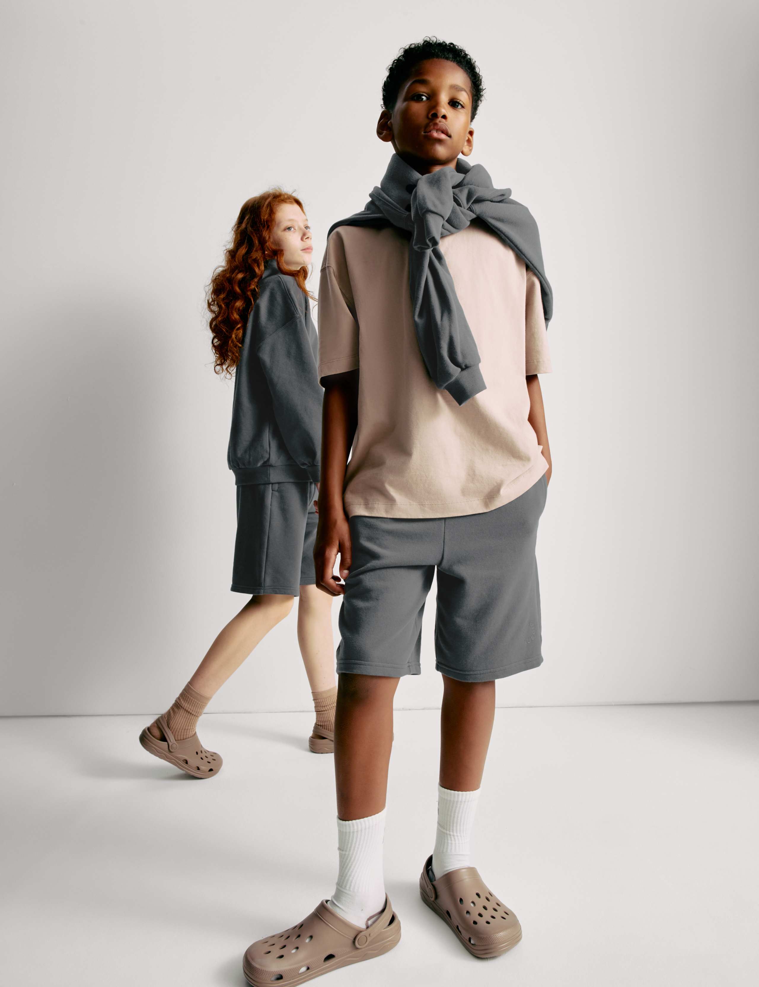 Cotton Rich Elasticated Waist Shorts (6-16 Yrs) 3 of 5