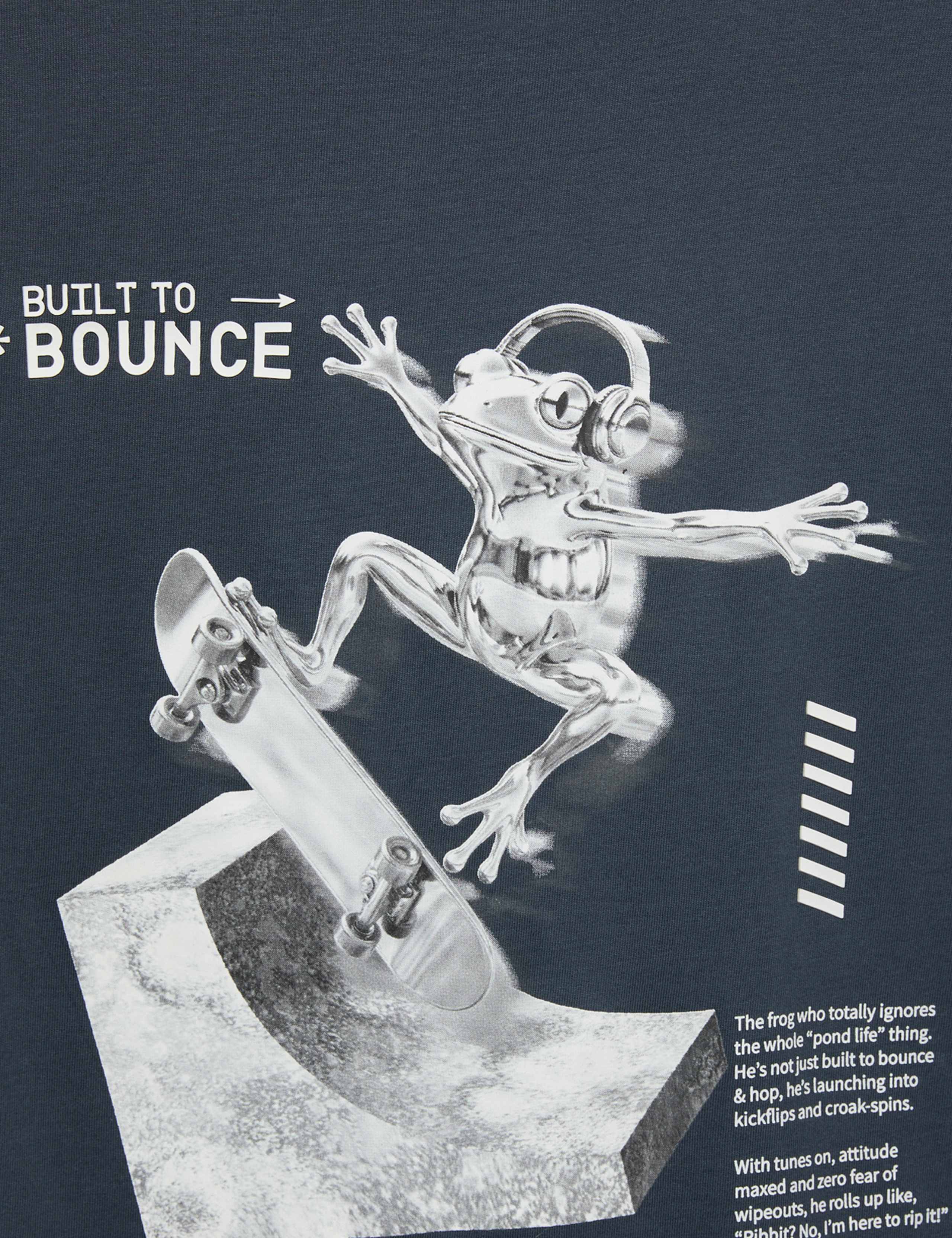 Pure Cotton Graphic T-Shirt (6-16 Yrs) 2 of 2