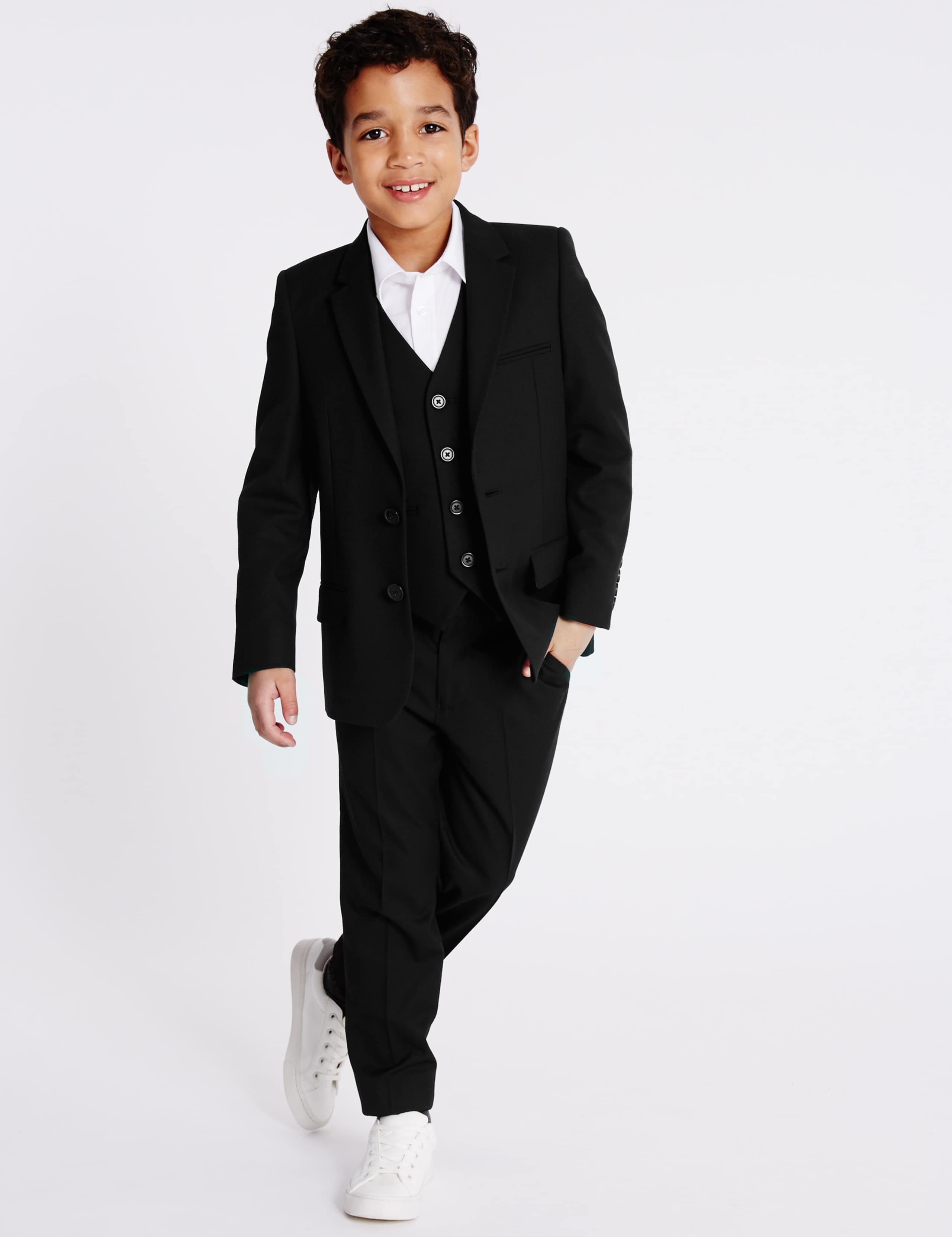 4 Button Waistcoat (3-14 Years) 5 of 7