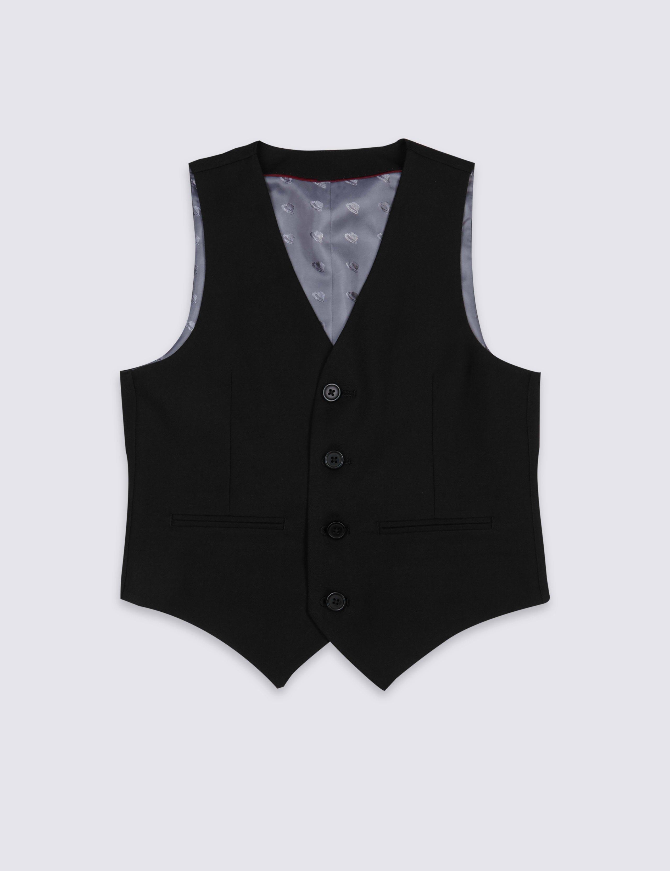 4 Button Waistcoat (3-14 Years) 2 of 7