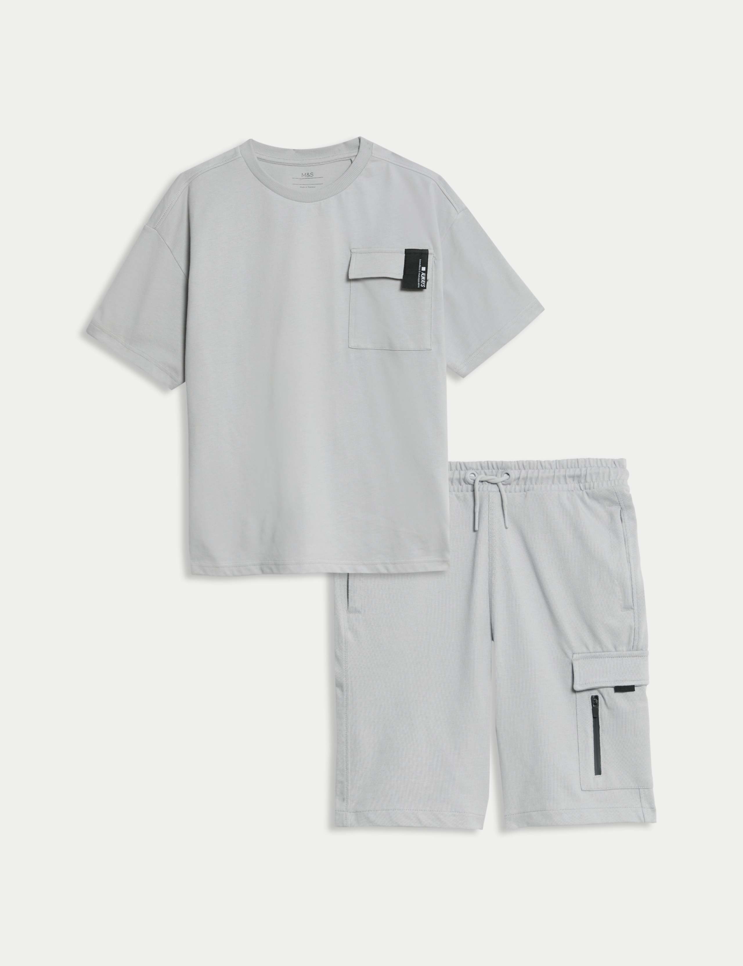2pc Pure Cotton Sports Top & Bottom Set (2-16 Yrs) 2 of 6
