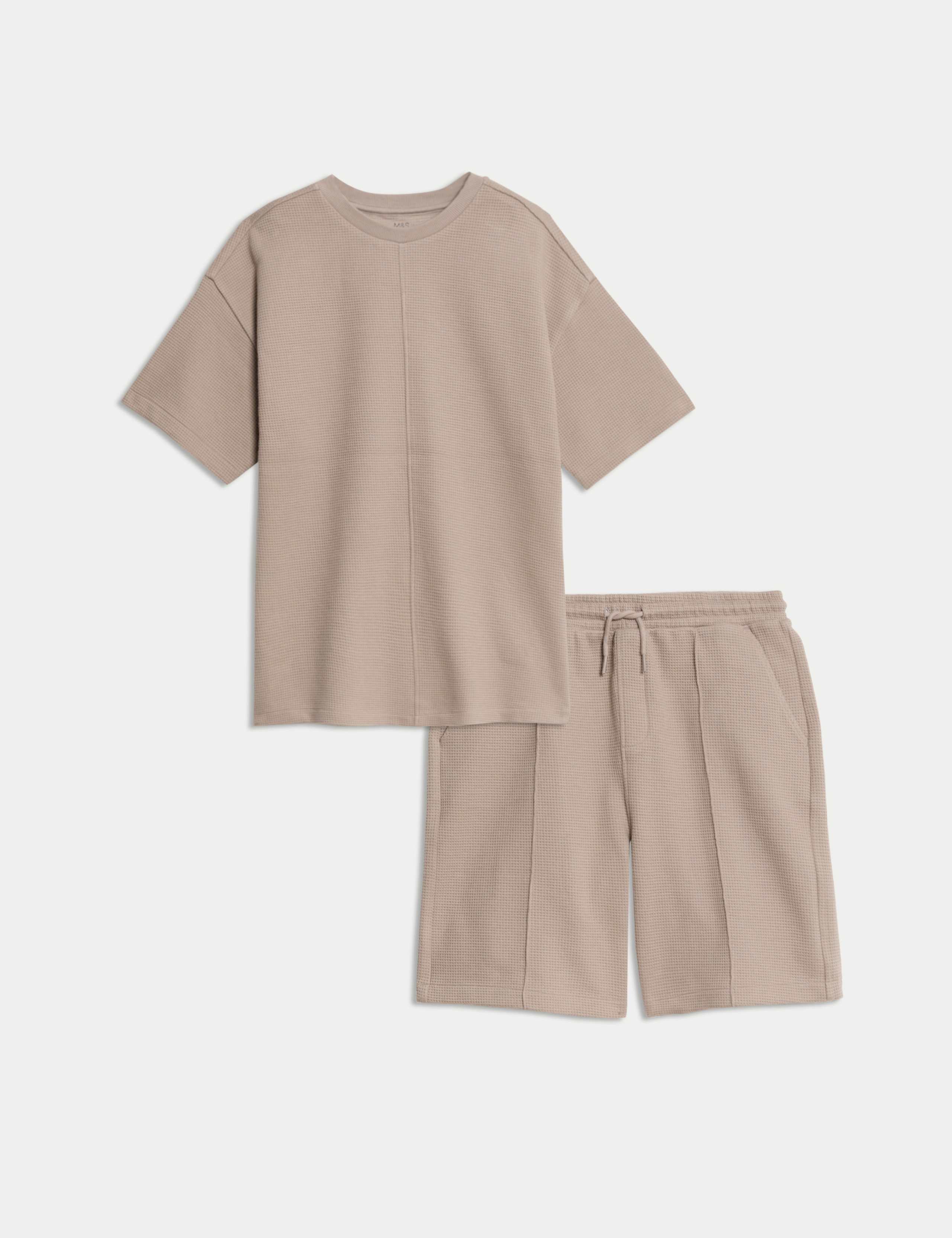2pc Pure Cotton Waffle Top & Bottom Outfit (2-16 Yrs) 2 of 5