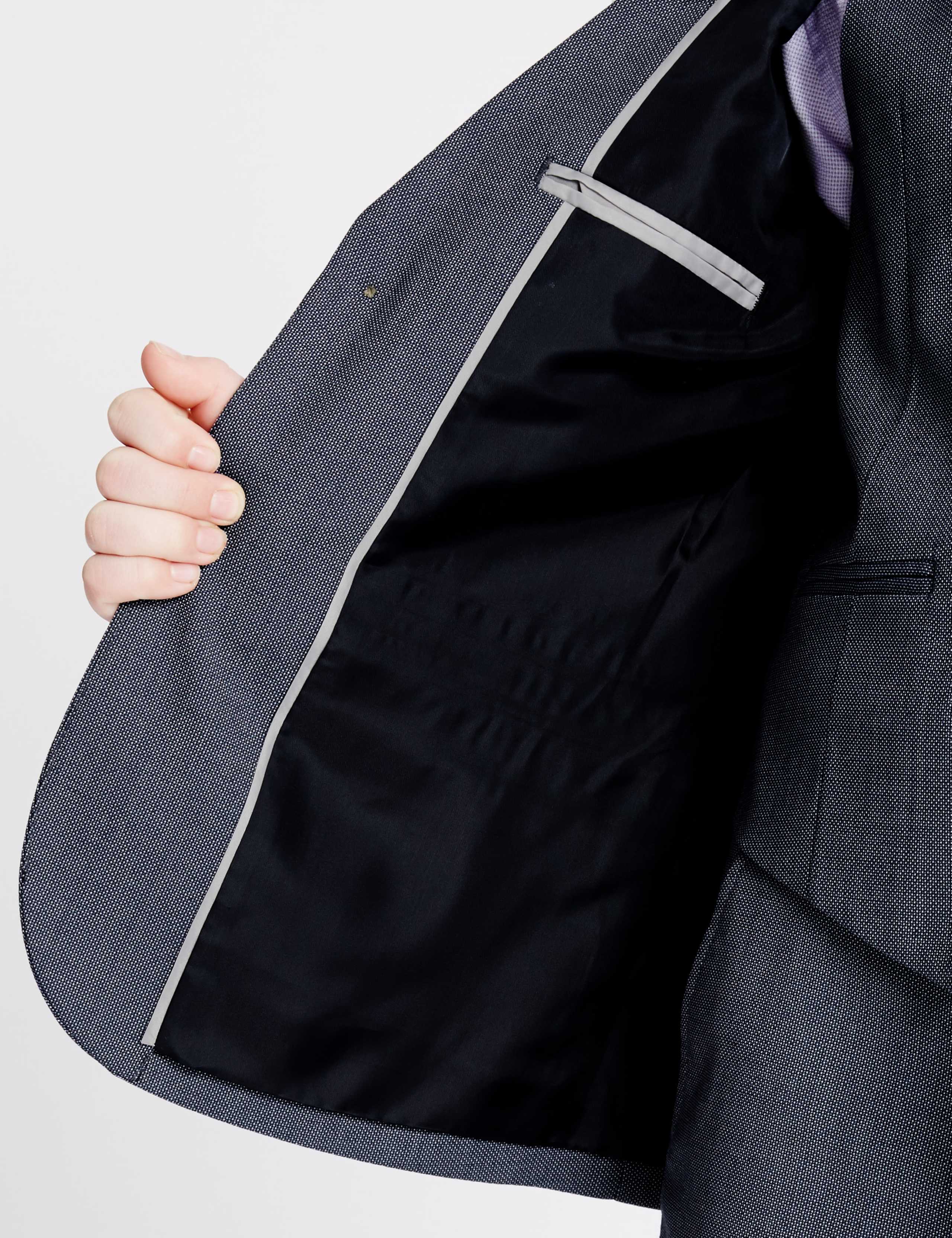 Notch Lapel Textured Blazer (3-14 Years) 7 of 10