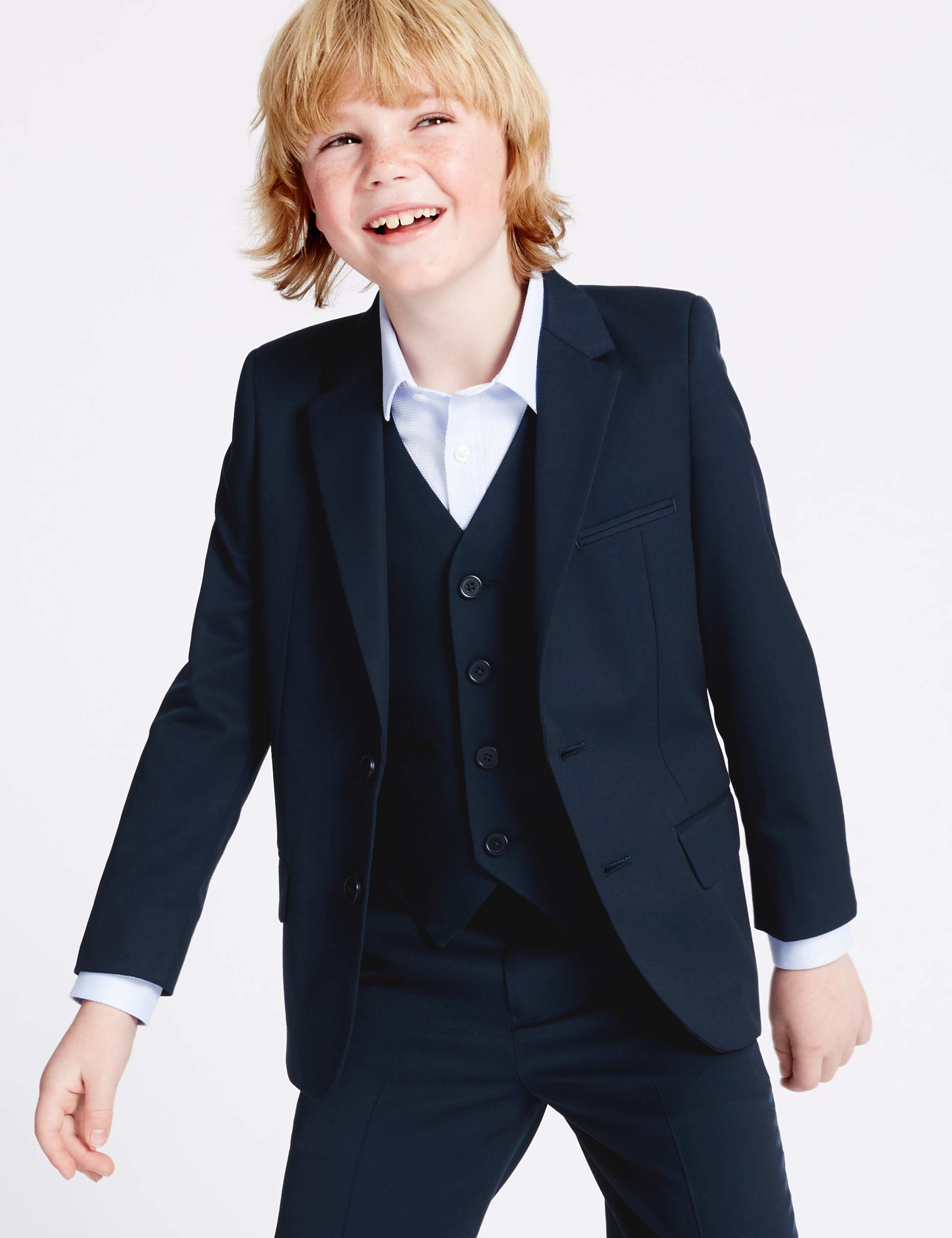 Notch Lapel Blazer (3-14 Years) 1 of 10