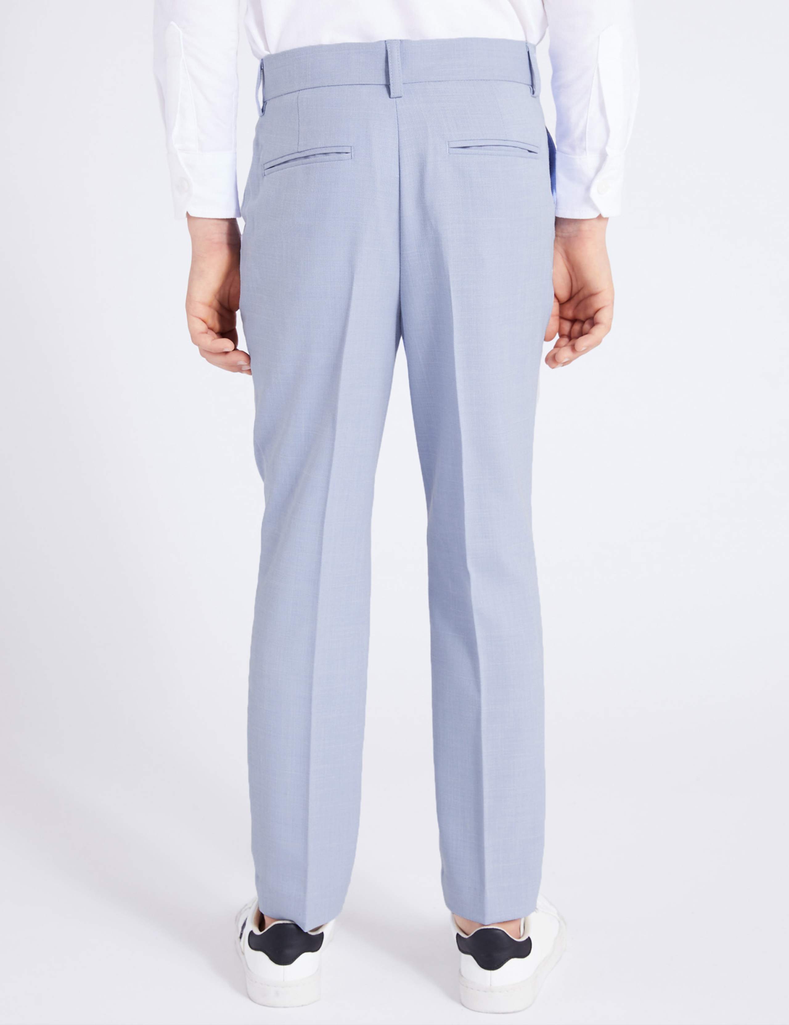Blue Suit Trousers (3-16 Years) 3 of 3