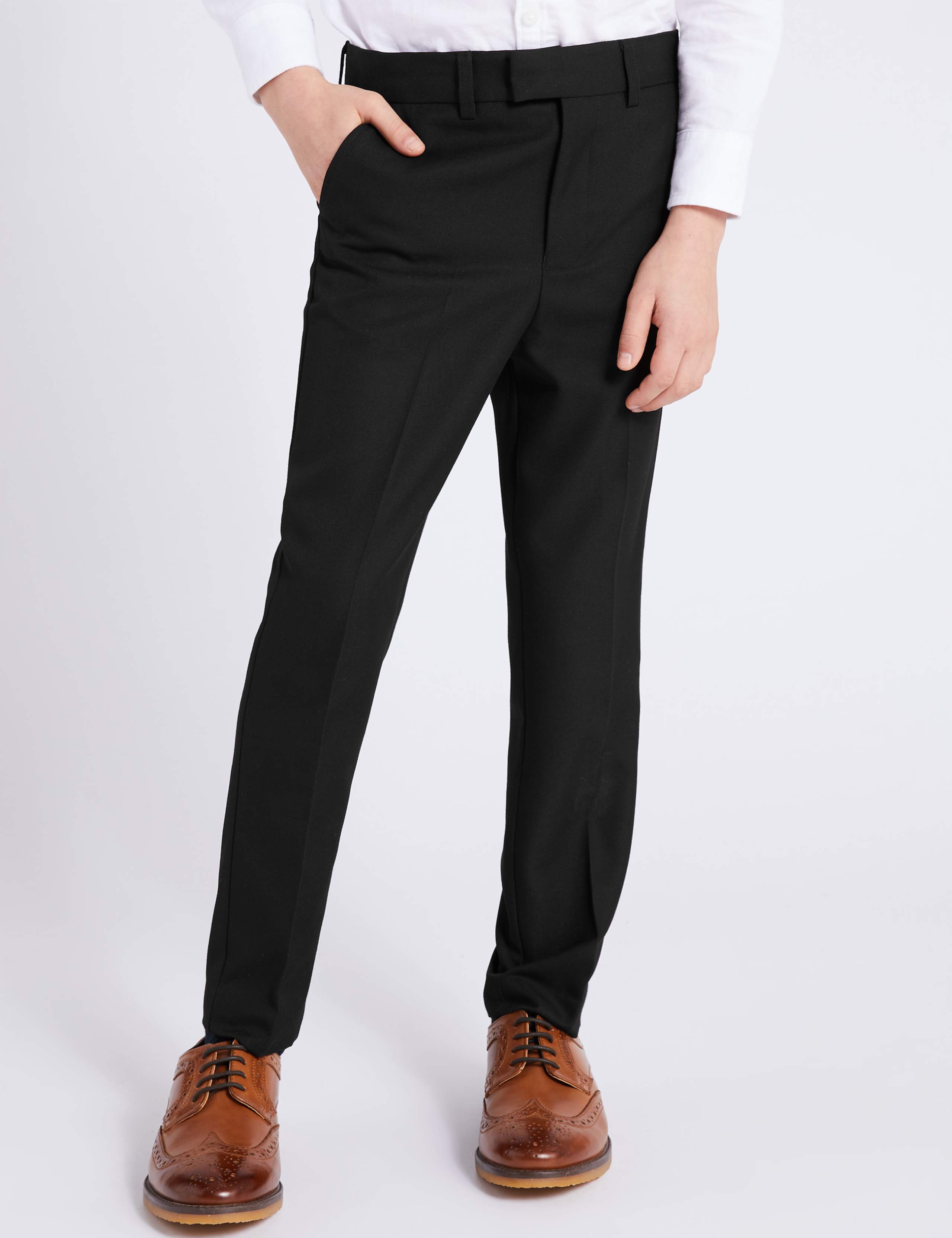 Black Suit Trousers (3-16 Yrs) 3 of 5