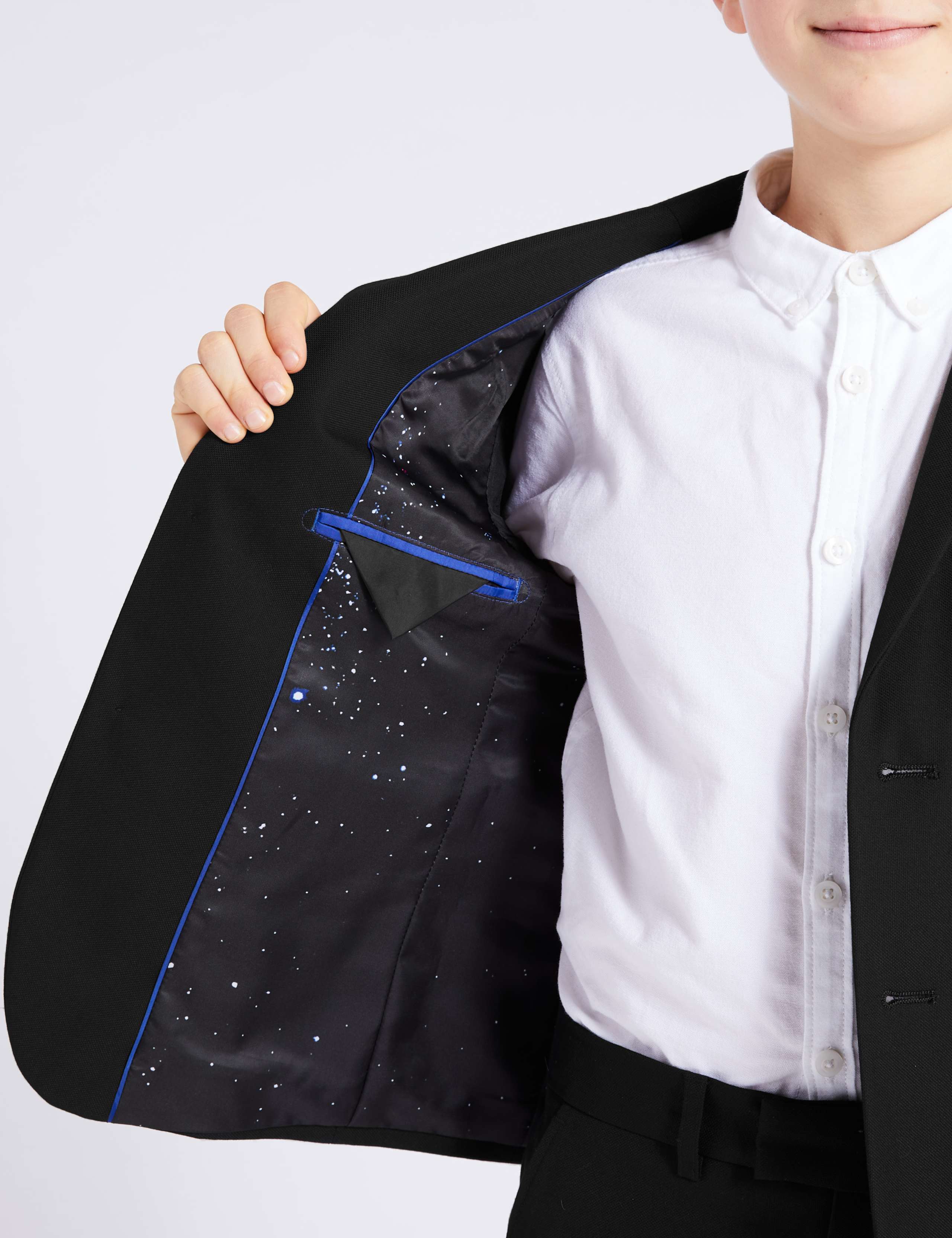 Black Suit Jacket (3-16 Yrs) 5 of 8