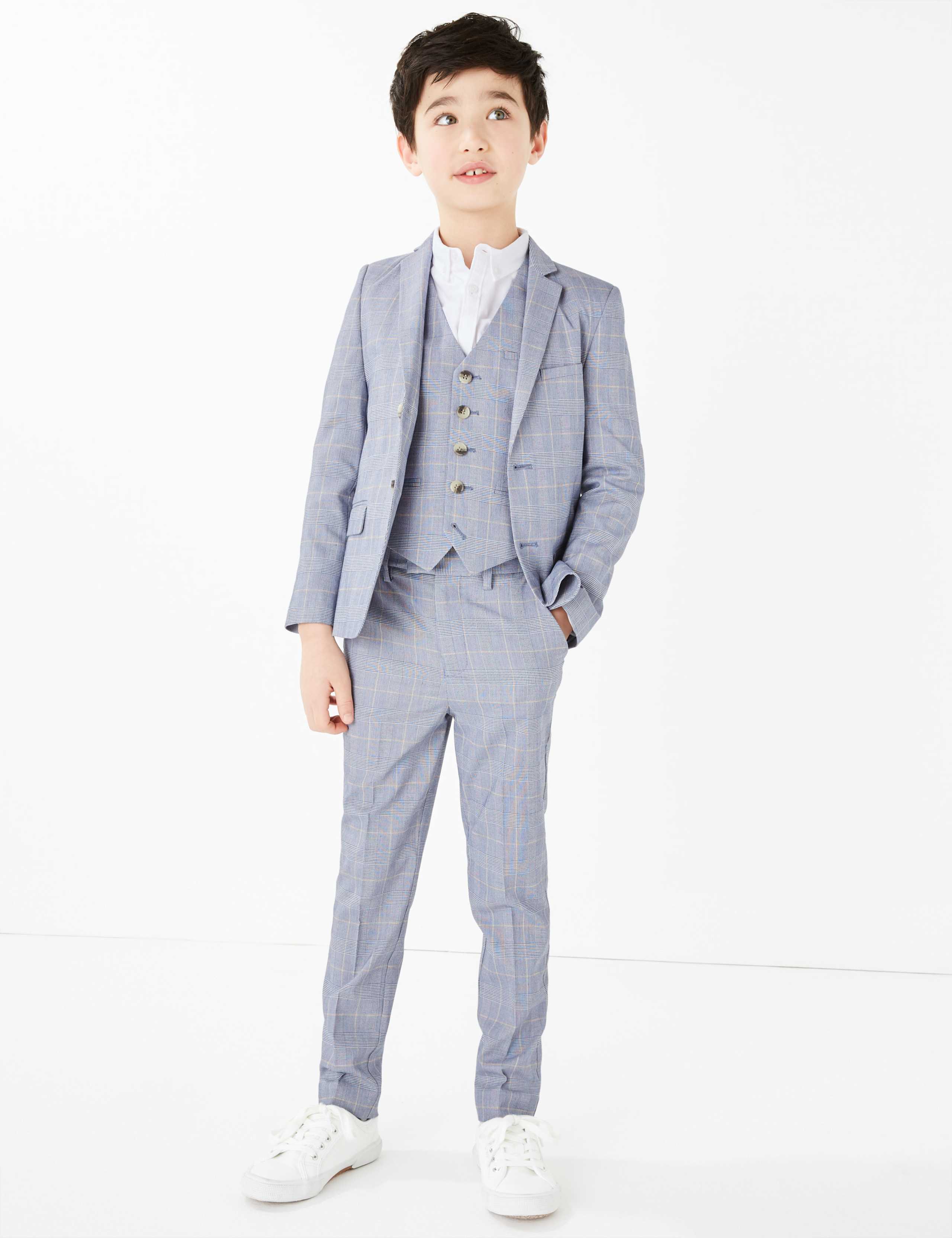 Checked Waistcoat (2-16 Yrs) 5 of 6