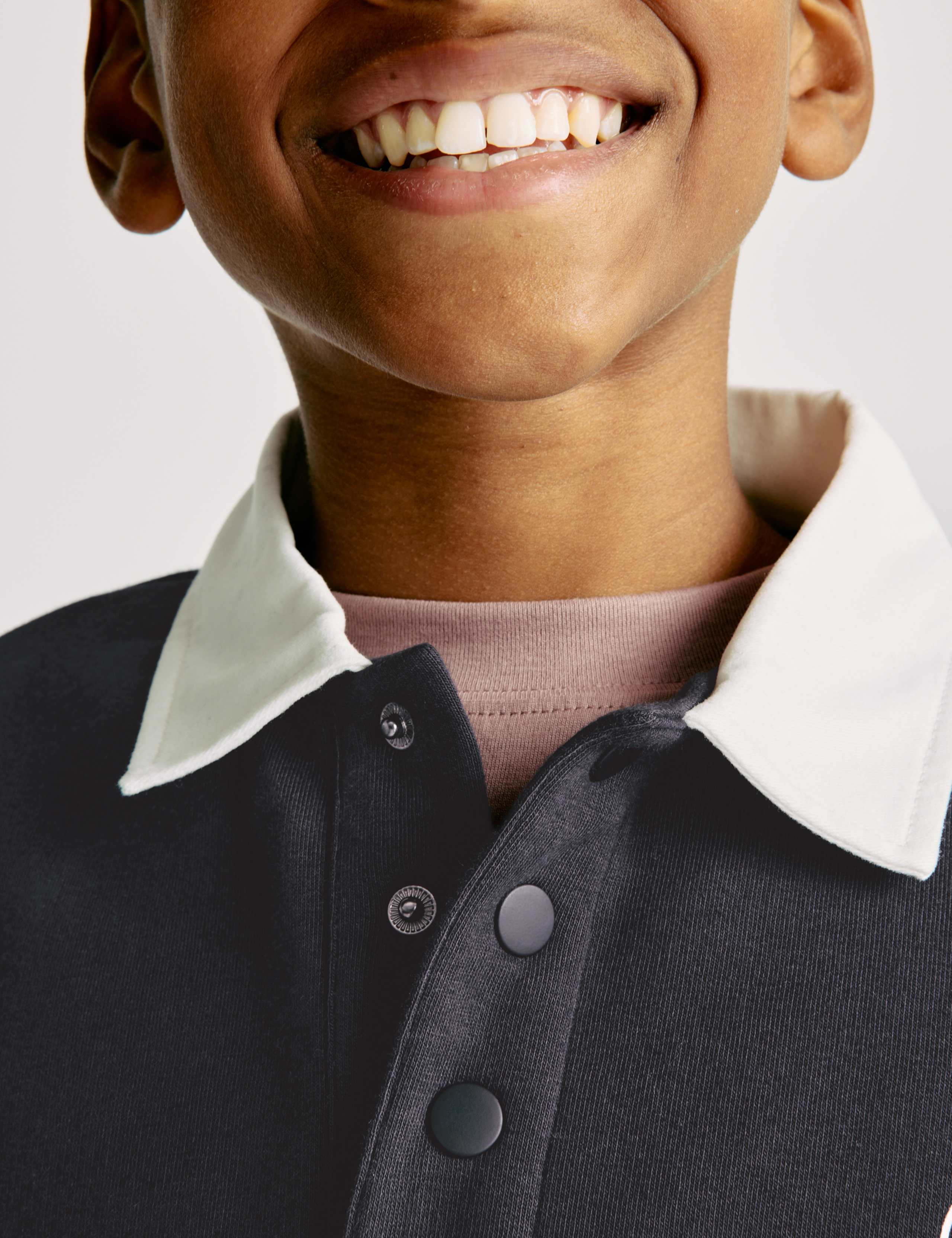 Cotton Rich Rugby Sweatshirt (6-16 Yrs) 2 of 2