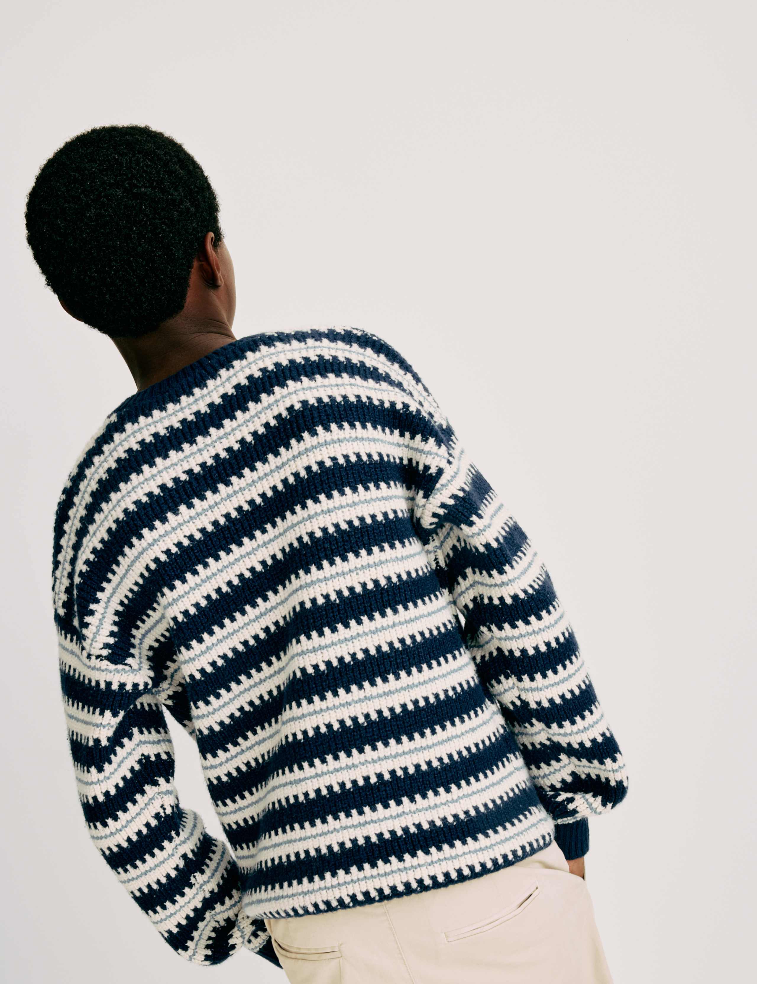 Cotton Rich Striped Knitted Jumper (2-16 Yrs) 3 of 5