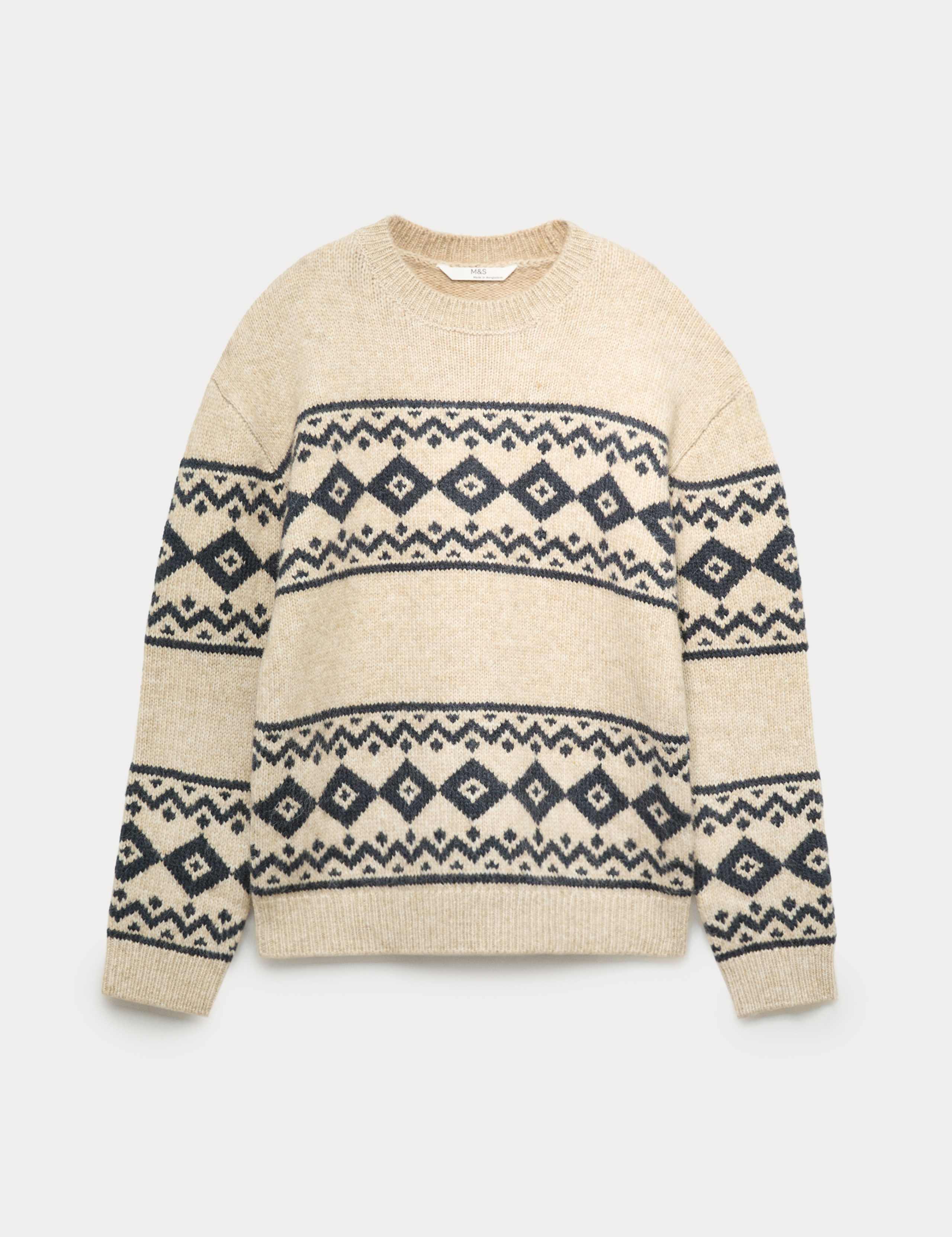 Fair Isle Knit Jumper (2-16 Yrs) 2 of 2