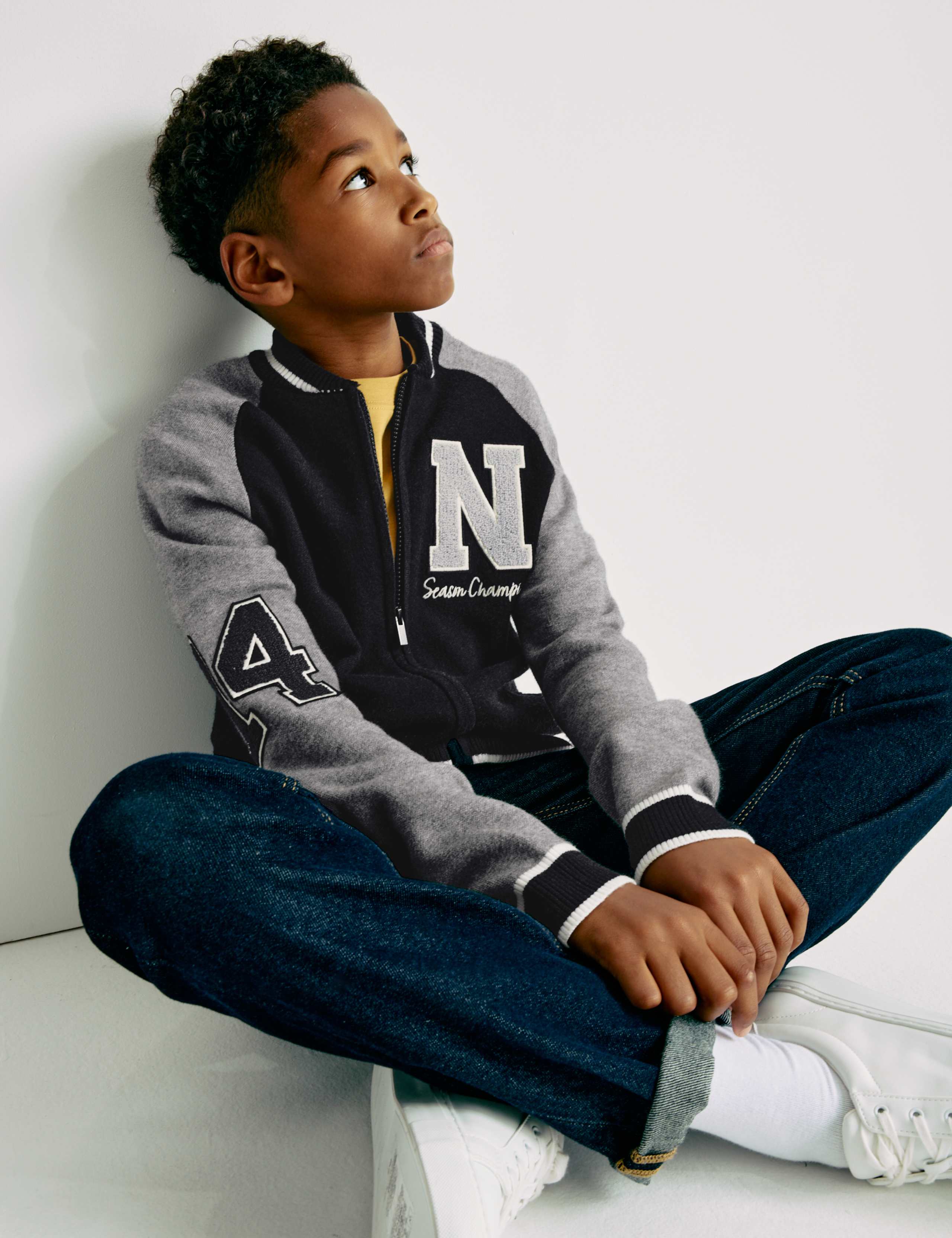 Knitted Zip Cardigan (6-16 Yrs) 6 of 7