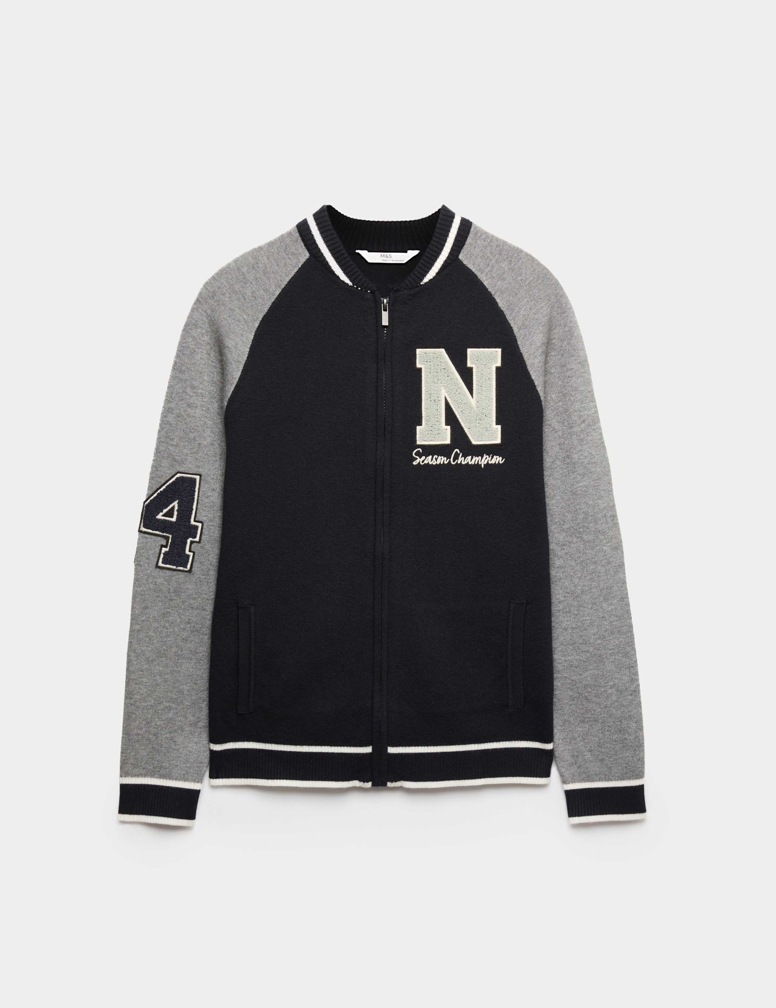 Knitted Zip Cardigan (6-16 Yrs) 2 of 7