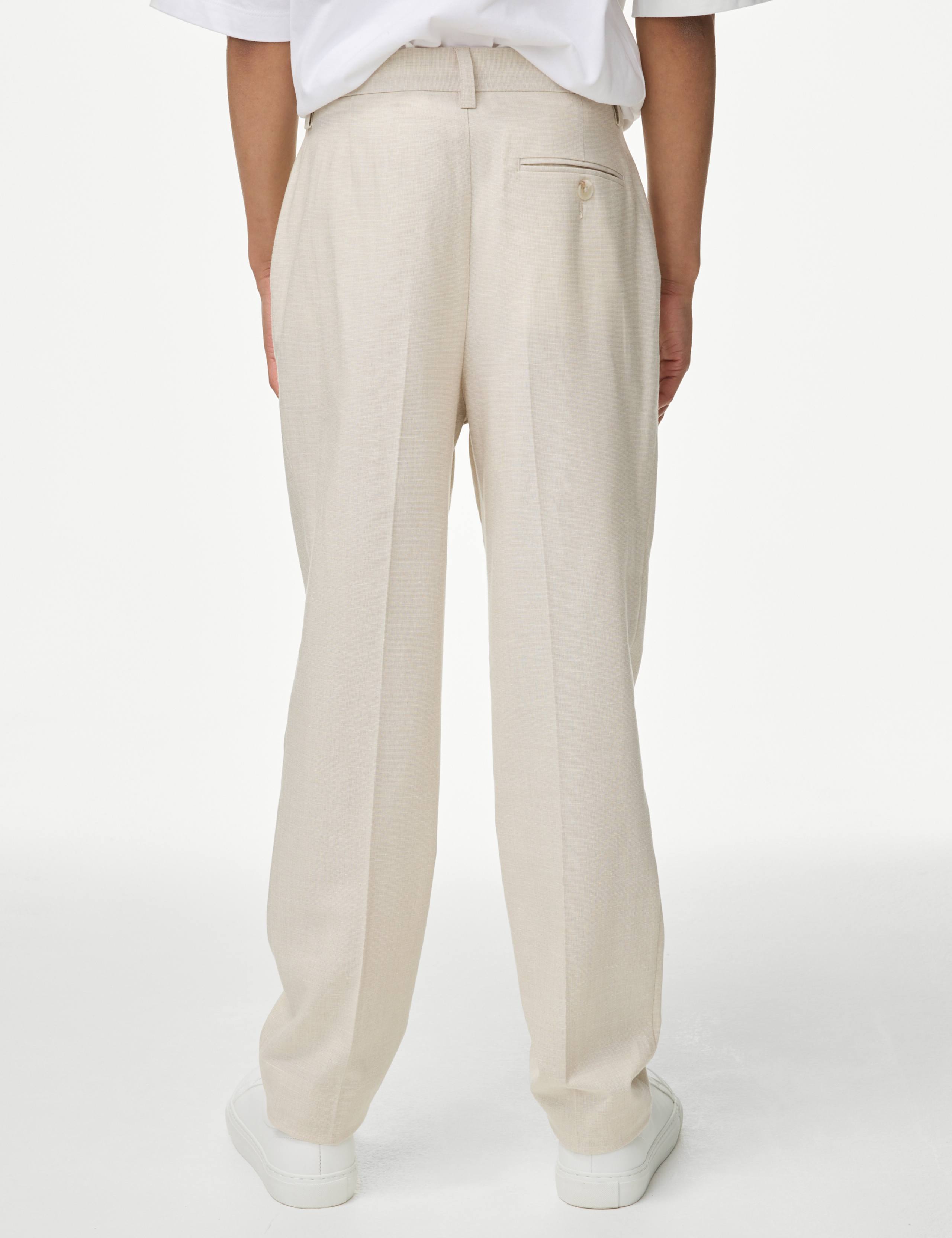 Suit Trousers with Linen (2-16 Yrs) 5 of 5