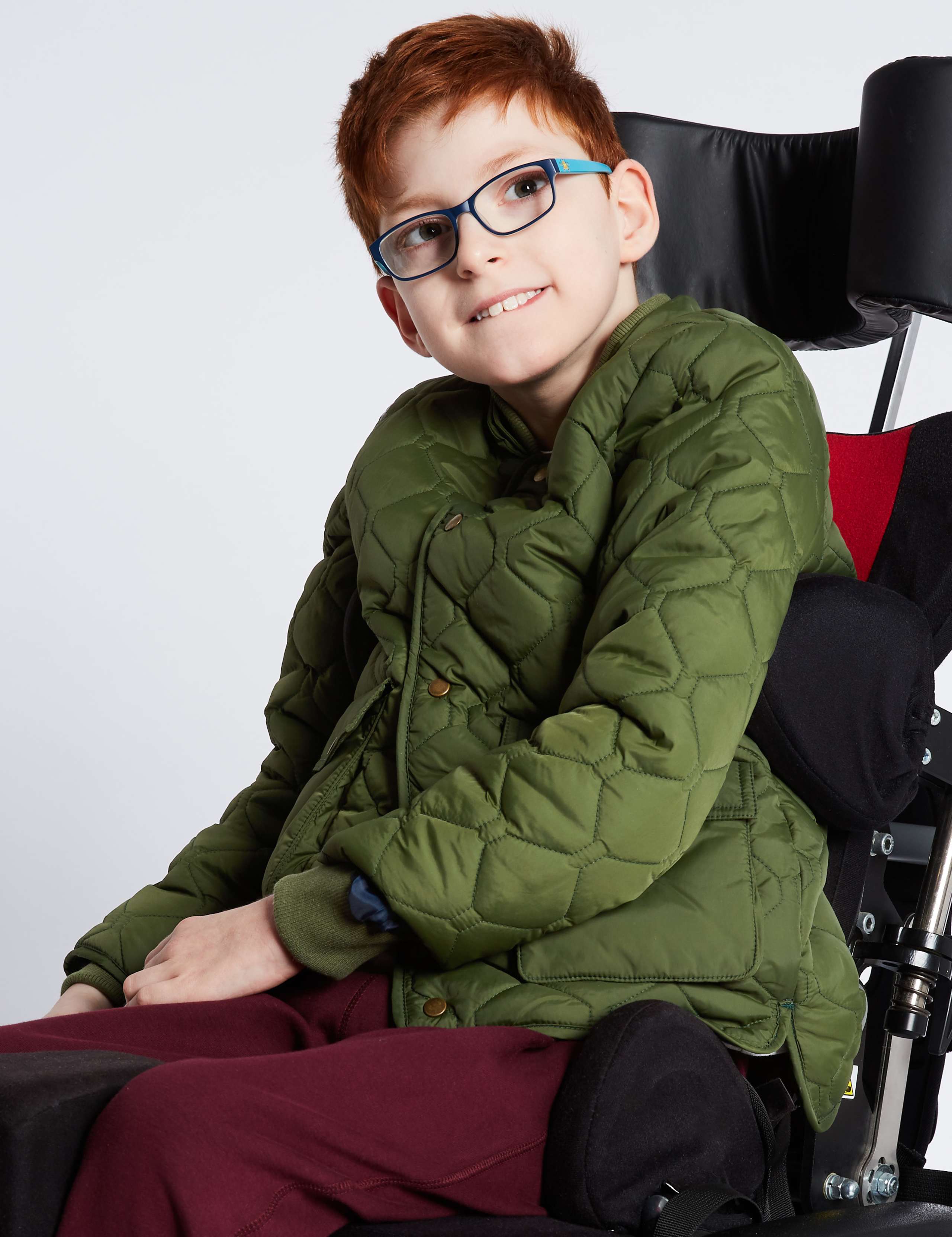 Easy Dressing Quilted Coat (3-16 Years) 1 of 5