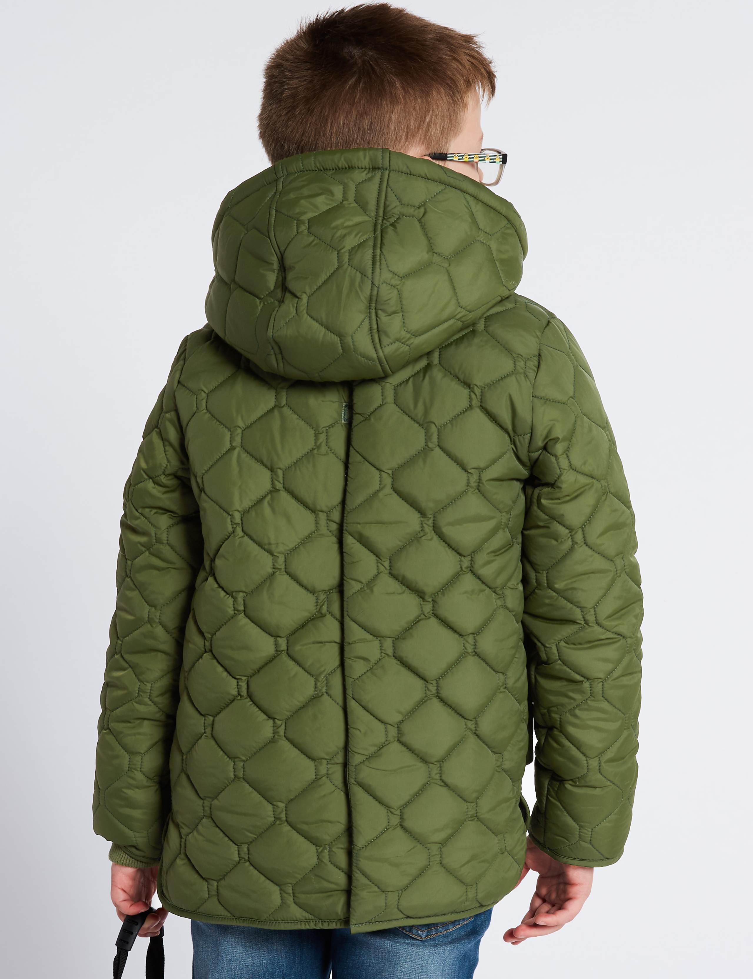 Easy Dressing Quilted Coat (3-16 Years) 4 of 5
