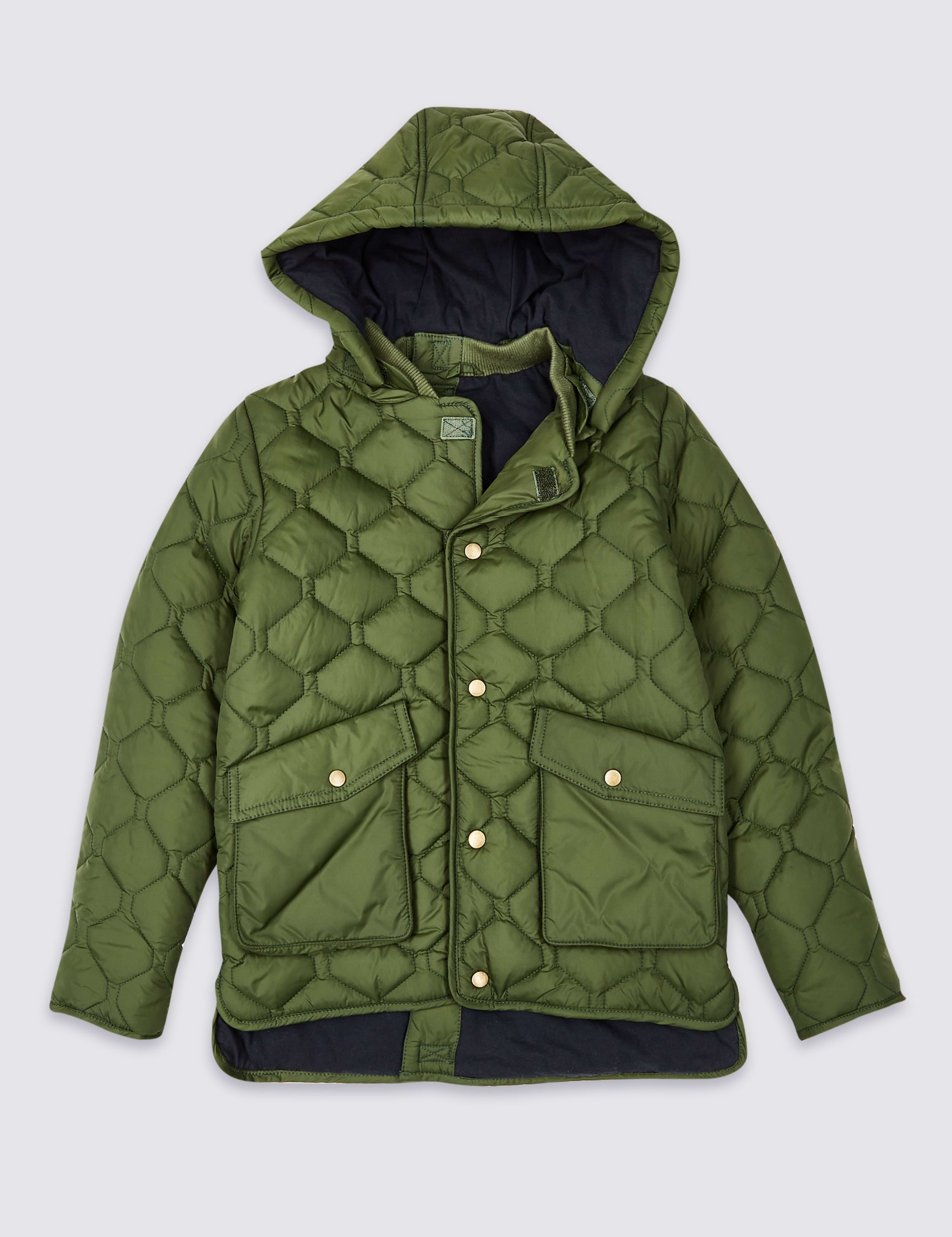 Easy Dressing Quilted Coat (3-16 Years) 2 of 5